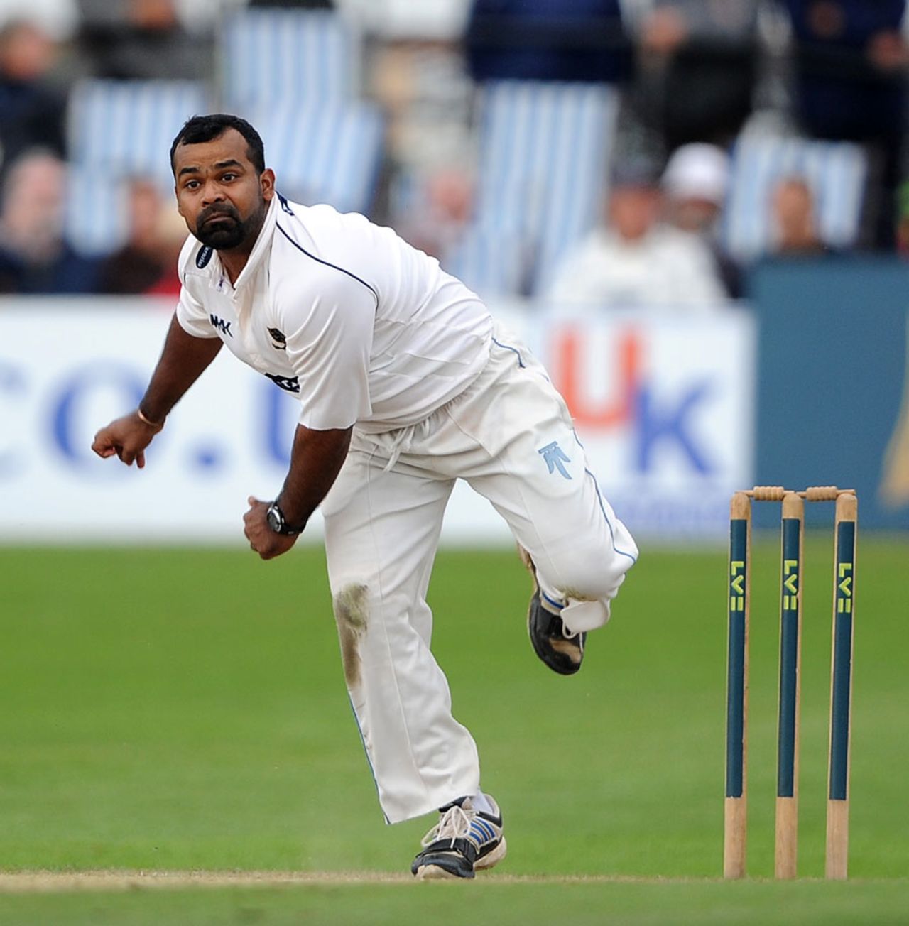Ashar Zaidi was making his Sussex debut, Sussex v Yorkshire, County Championship, Division One, Hove, 2nd day, September, 12, 2013