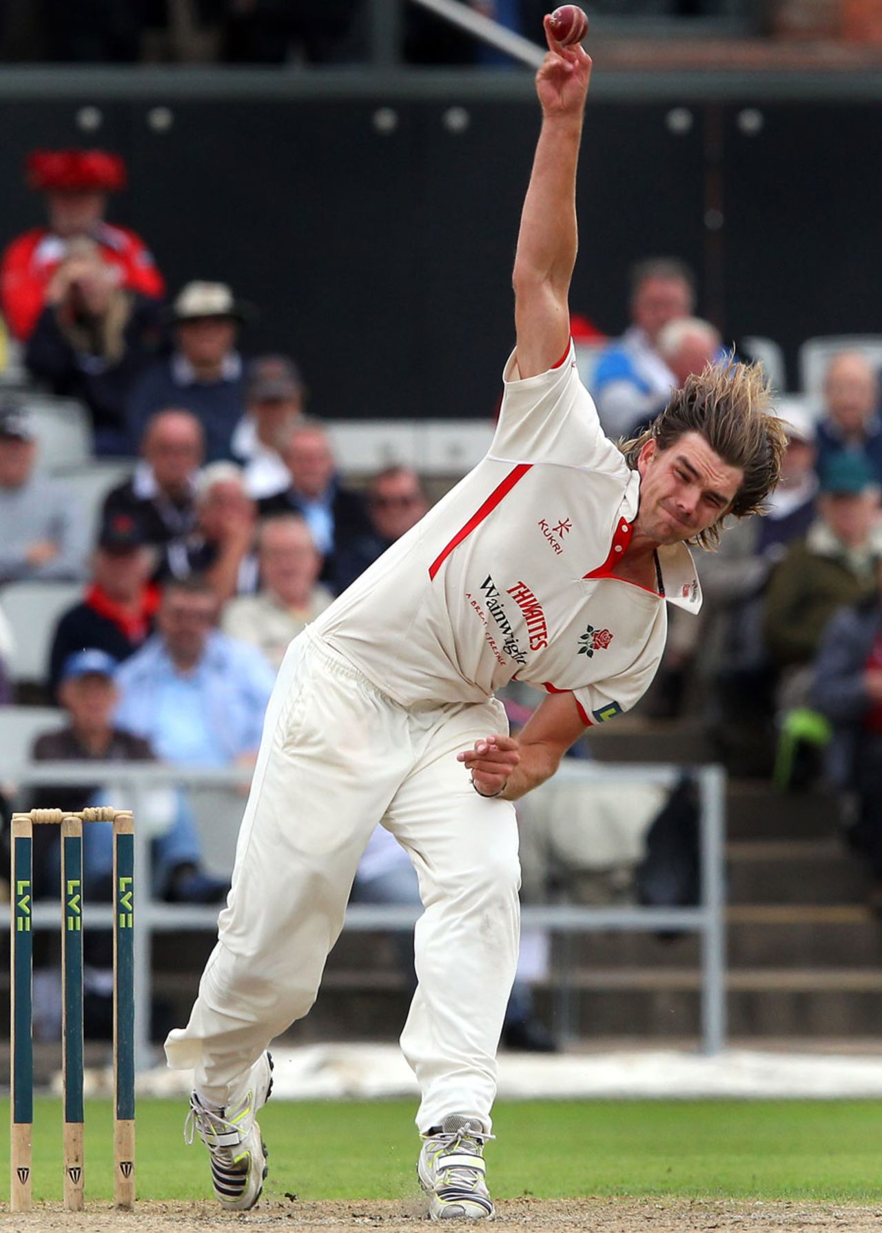 Oliver Newby took two early wickets, Lancashire v Leicestershire, County Championship, Division Two, Old Trafford, 3rd day, September, 13, 2013
