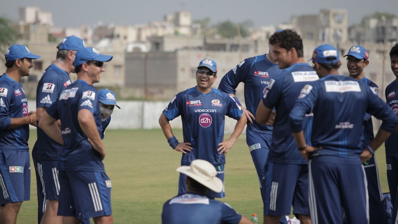 Sachin Tendulkar has a laugh while training, Ahmedabad, September 14, 2013