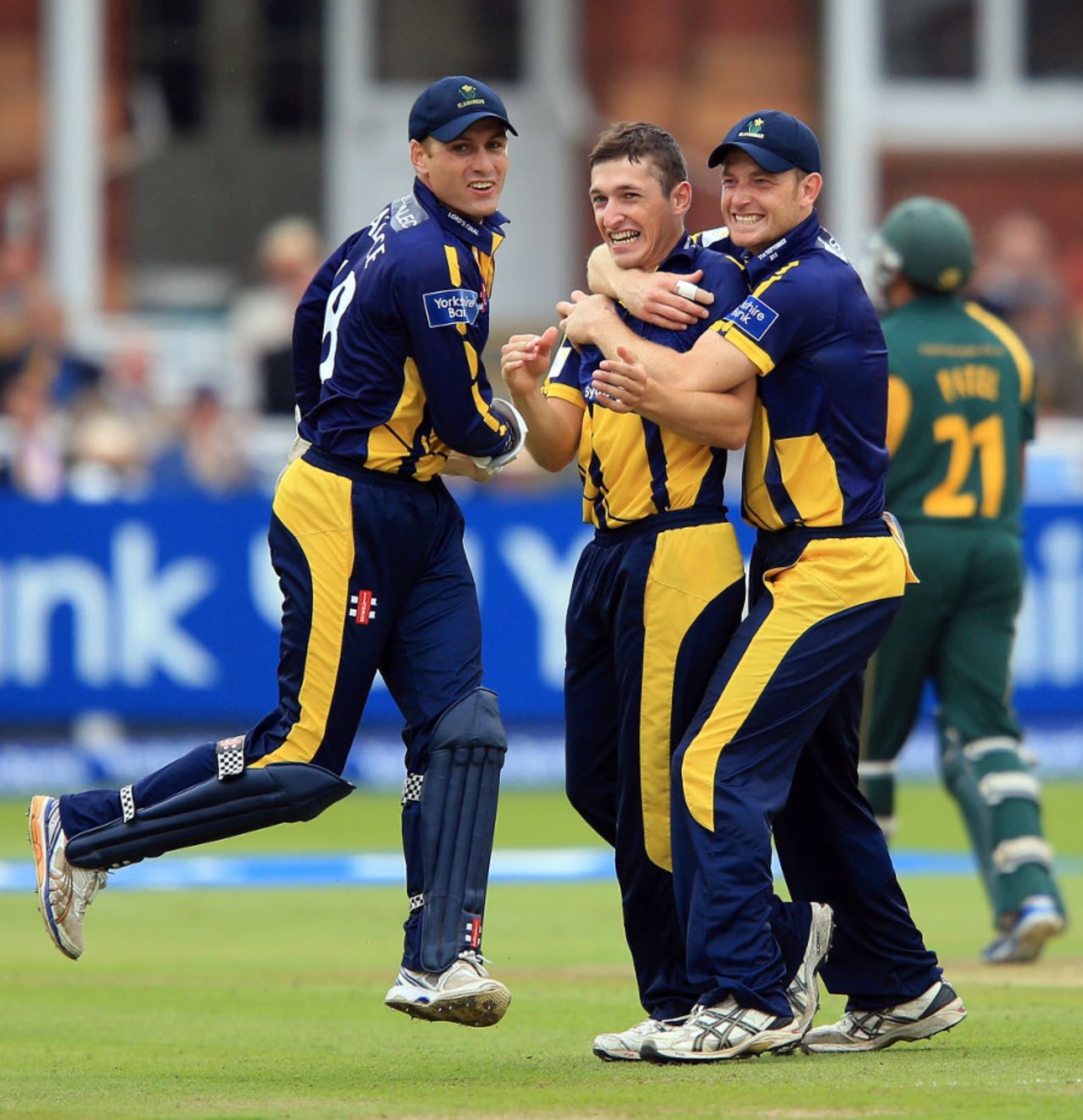 The 20-year-old offspinner Andrew Salter impressed at Lord's, Glamorgan v Nottinghamshire, YB40 final, Lord's, September 21, 2013