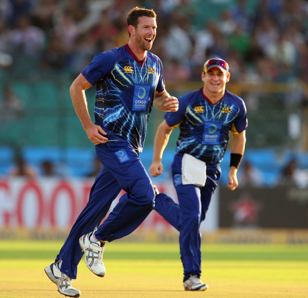 Ian Butler finished with 3 for 47, Otago Volts v Perth Scorchers, Group A, Champions League 2013, Jaipur, September 25, 2013