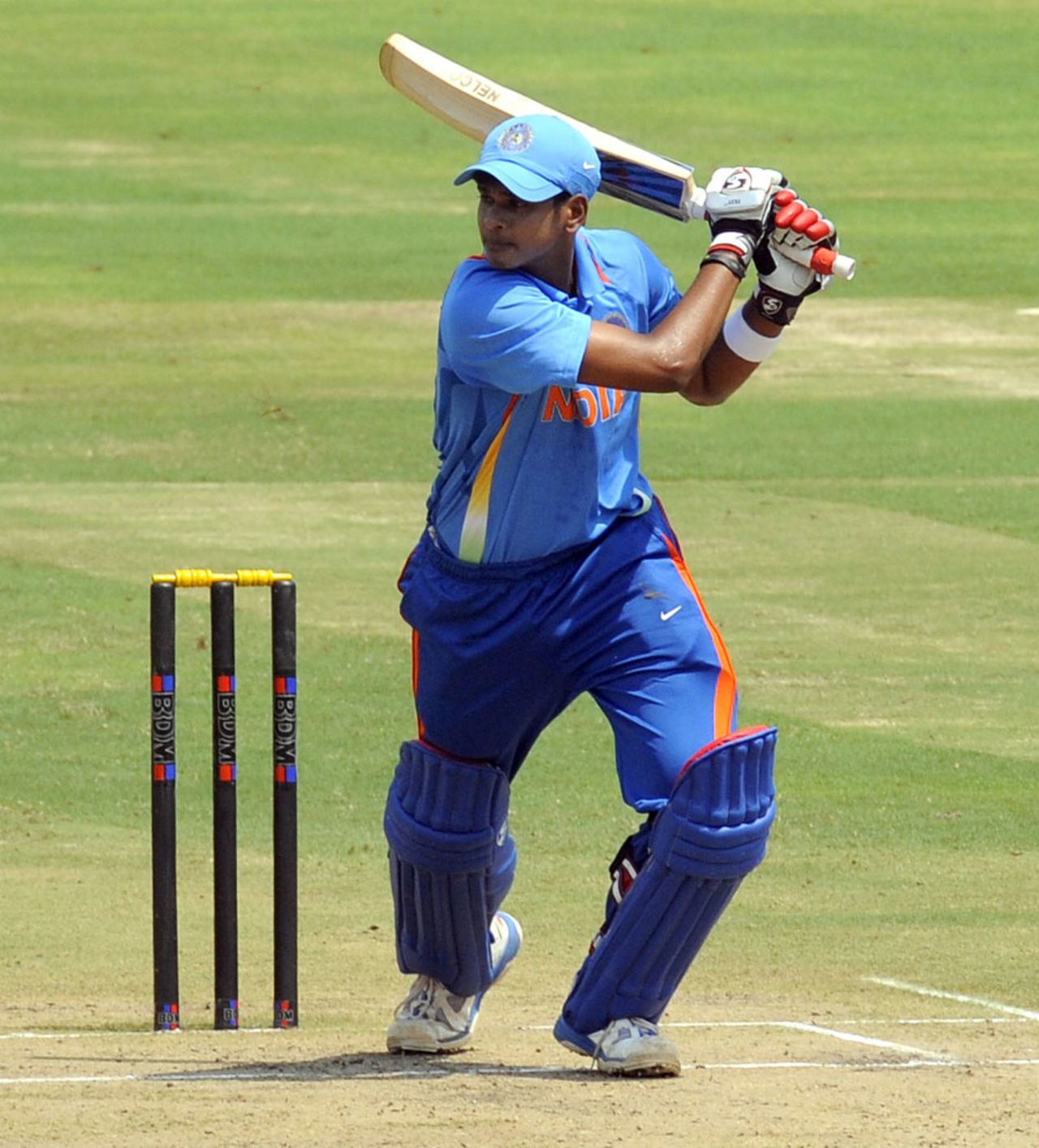 Shreyas Iyer smashed 109 off just 67, India Under-19s v Australia Under-19s, Quadrangular Under-19 Series, Visakhapatnam, Sep 27, 2013