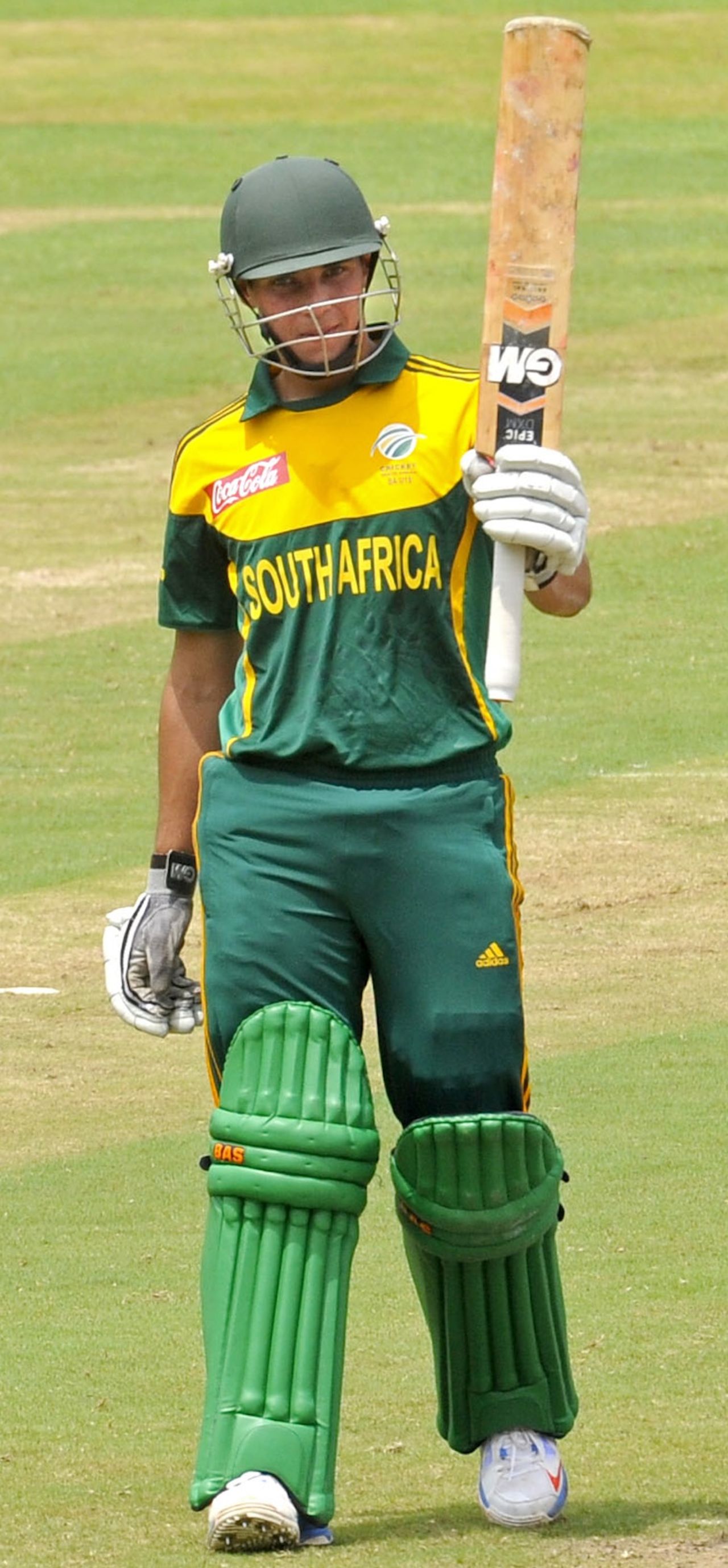 Yaseen Valli's 64 helped South Africa put on a strong score, India Under-19s v South Africa Under-19s, Visakhapatnam, October 1, 2013 
