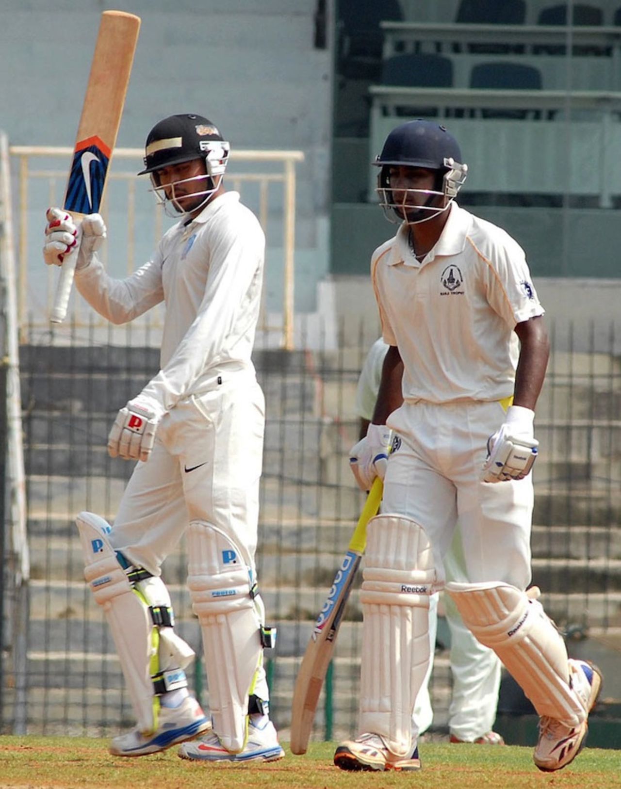Manish Pandey and B Aparajith struck double-hundreds, South Zone v West Zone, Duleep Trophy, Day 2, Chennai, October 4, 2013