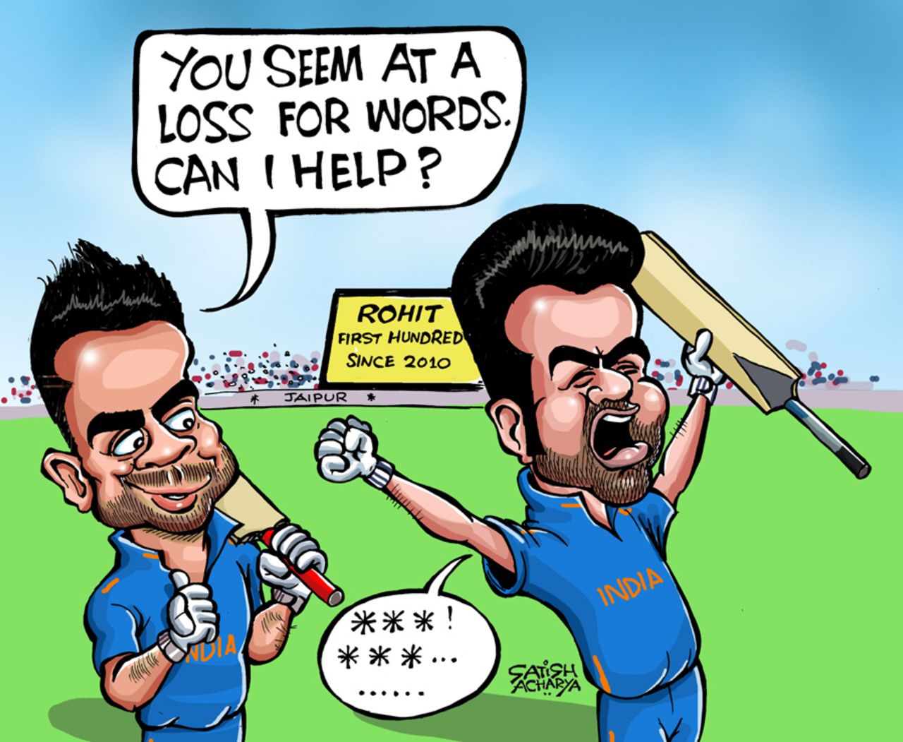 Cartoon: Speechless