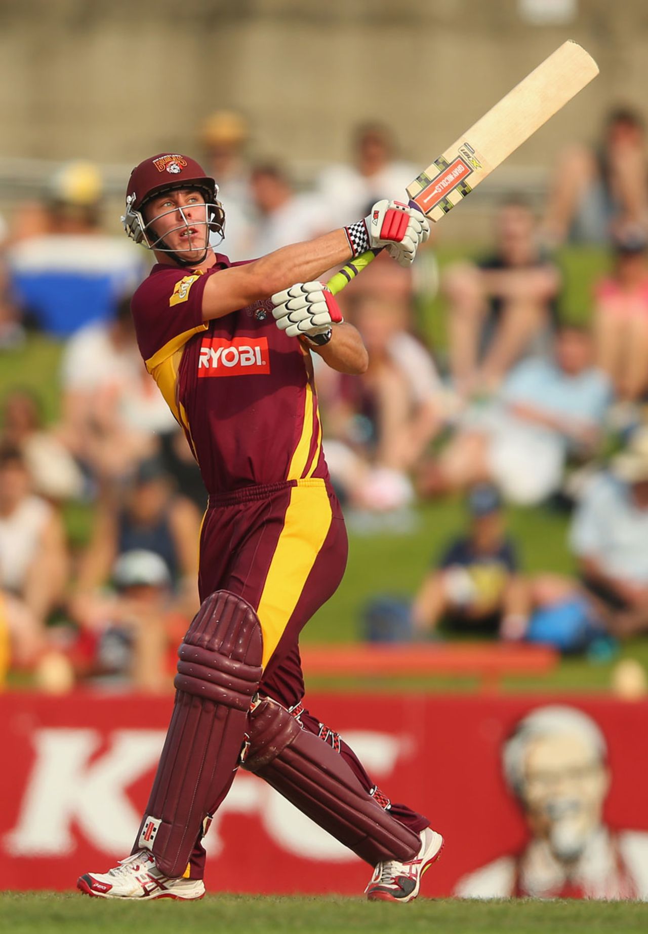 Chris Lynn kept Queensland on track with 40-ball 78, New South Wales v Queensland, Ryobi One Day Cup, final, North Sydney Oval, October 27, 2013