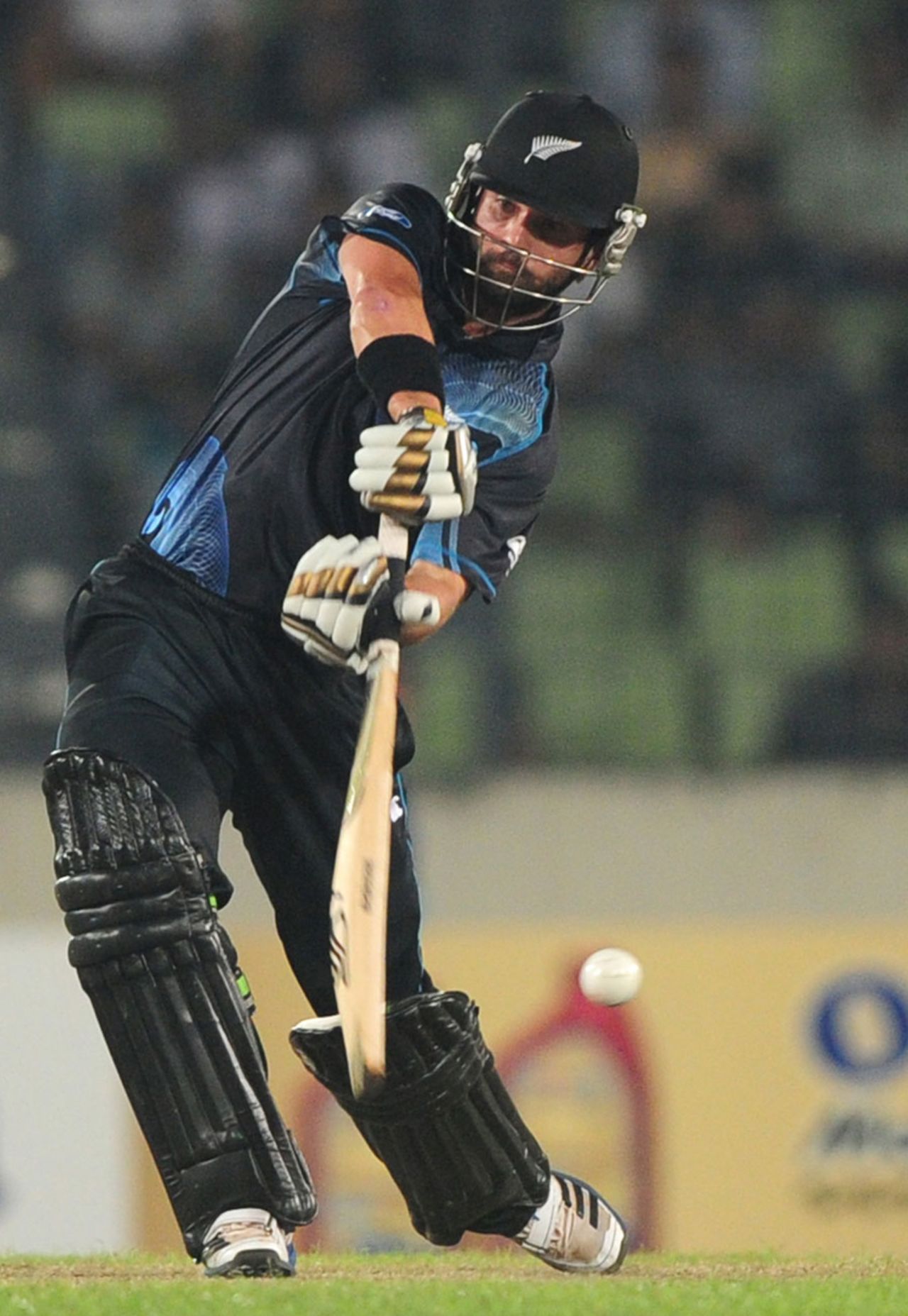Anton Devcich blasted four fours, Bangladesh v New Zealand, 1st ODI, Mirpur, October 29, 2013