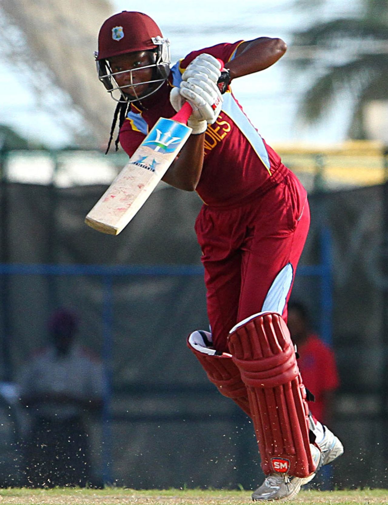 Shaquana Quintyne top-scored for West Indies with 42, West Indies Women v England Women, 2nd ODI, Port of Spain, November 1, 2013