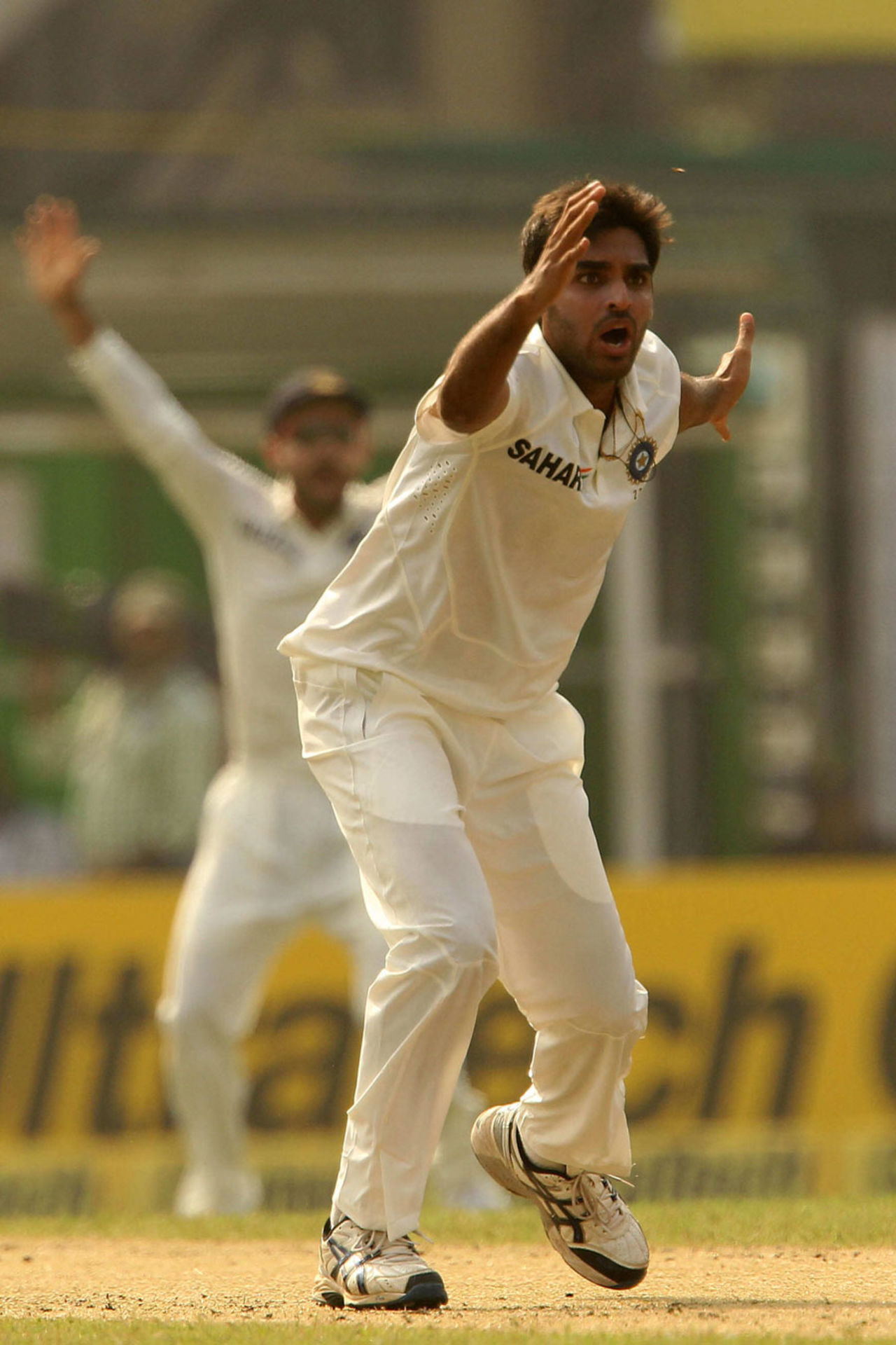 Bhuvneshwar Kumar removed Chris Gayle for 18, India v West Indies, 1st Test, Kolkata, 1st day, November 6, 2013