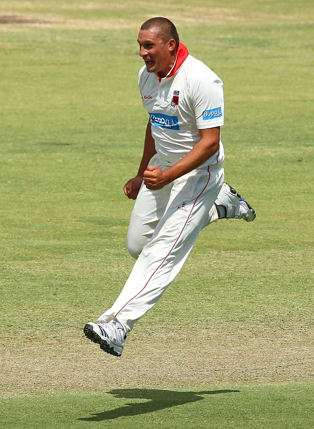 Trent Lawford marked his debut with two wickets, Western Australia v South Australia, Sheffield Shield, Perth, 2nd day, November 7, 2013