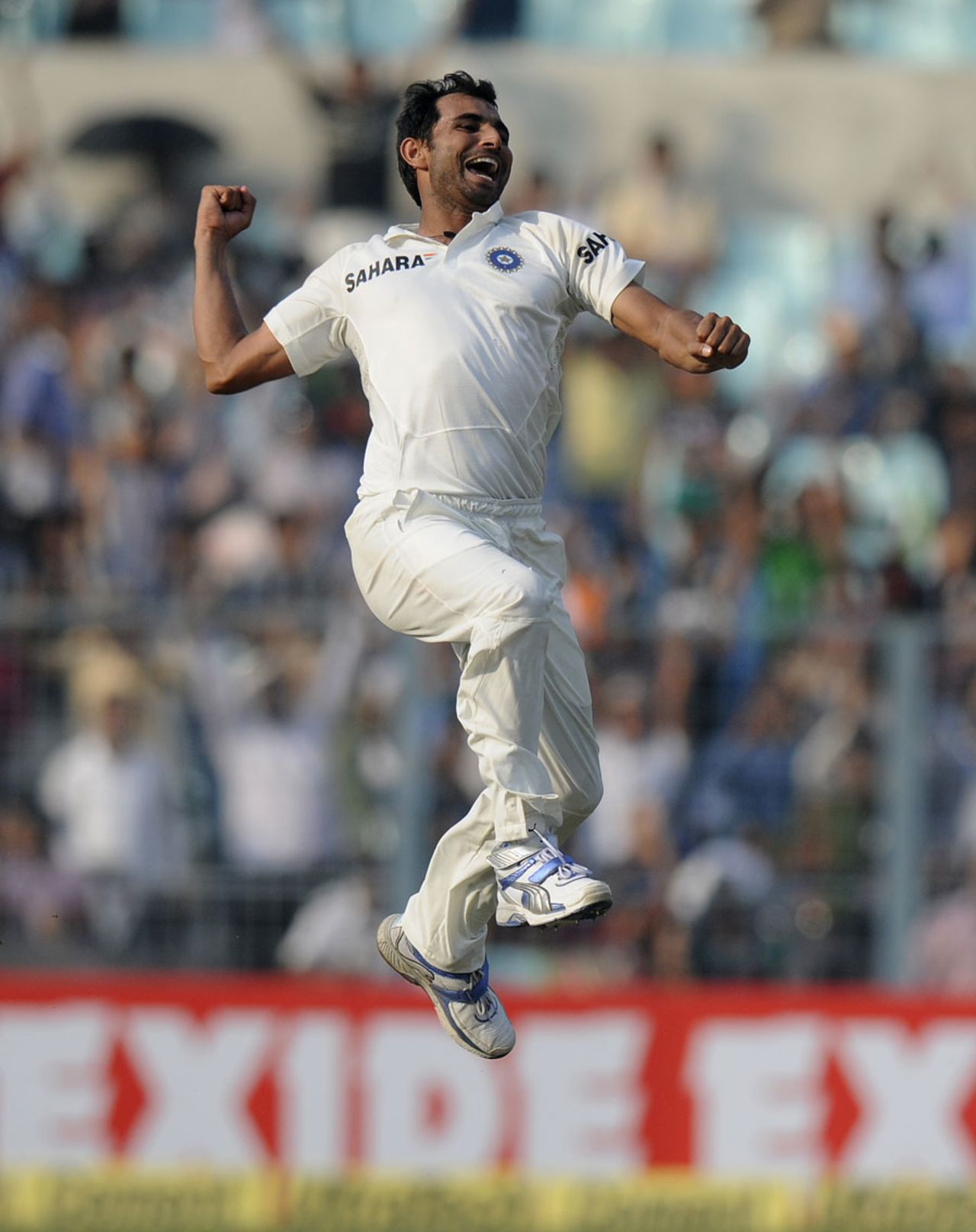 Mohammed Shami bowled with great pace and precision, India v West Indies, 1st Test, Kolkata, 3rd day, November 8, 2013