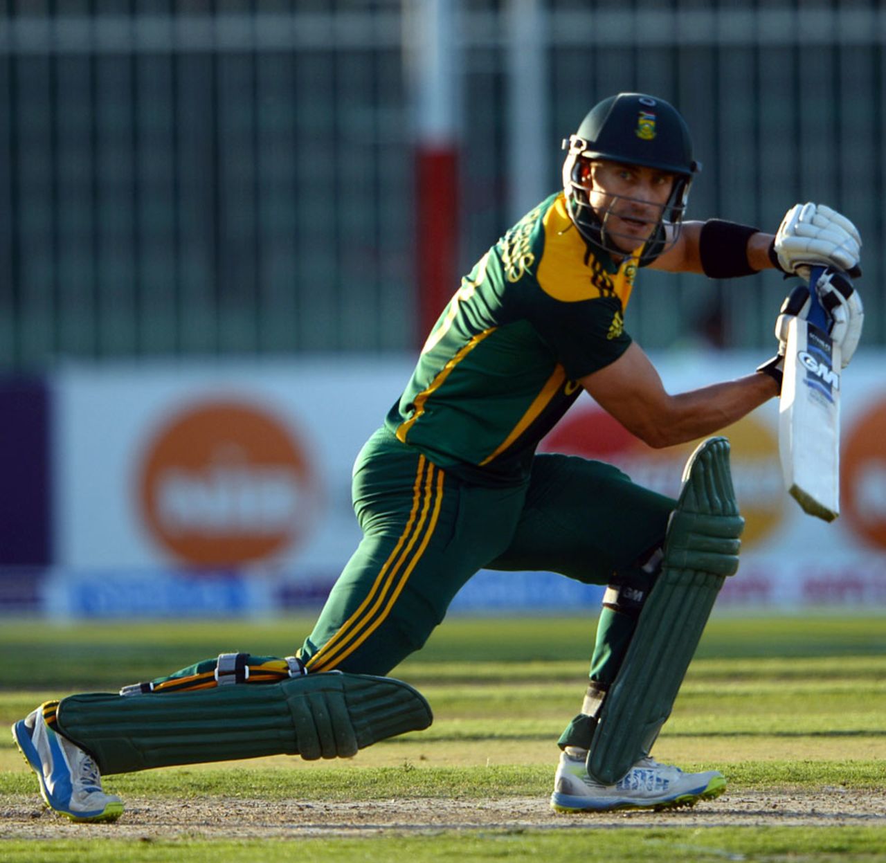 Faf du Plessis made a patient 46, Pakistan v South Africa, 5th ODI, Sharjah, November 11, 2013