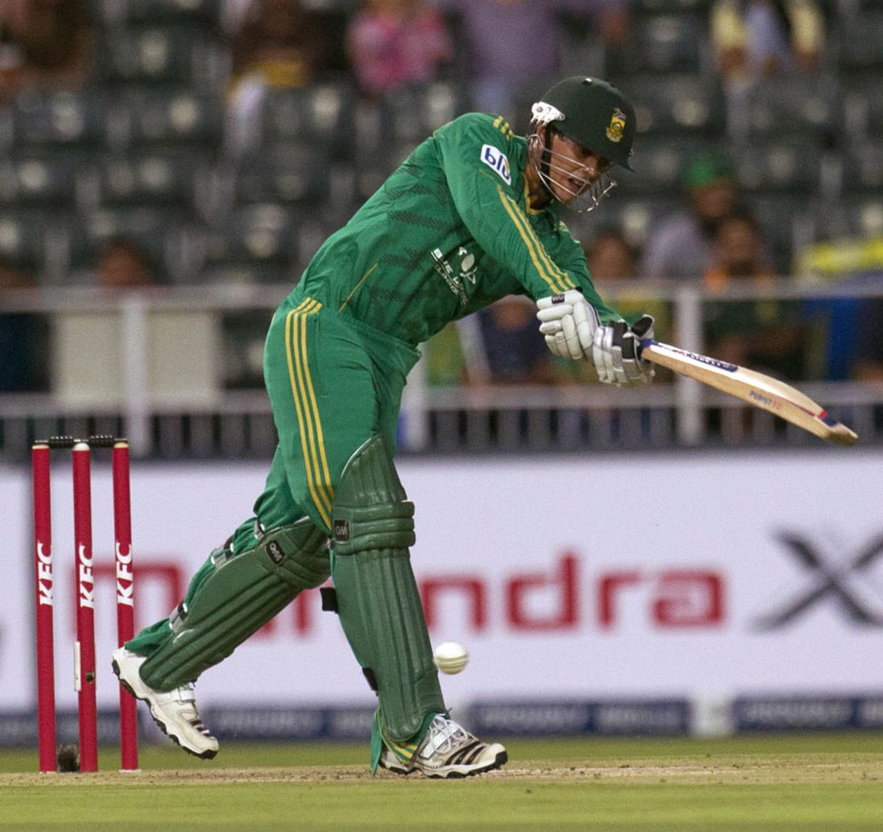 Quinton de Kock blasted eight fours, South Africa v Pakistan, 1st T20I, Johannesburg, November 20, 2013