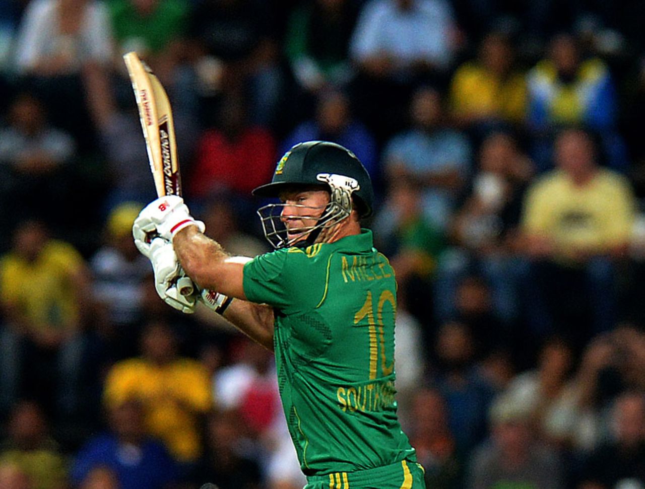 David Miller struck two fours and a six, South Africa v Pakistan, 1st T20I, Johannesburg, November 20, 2013