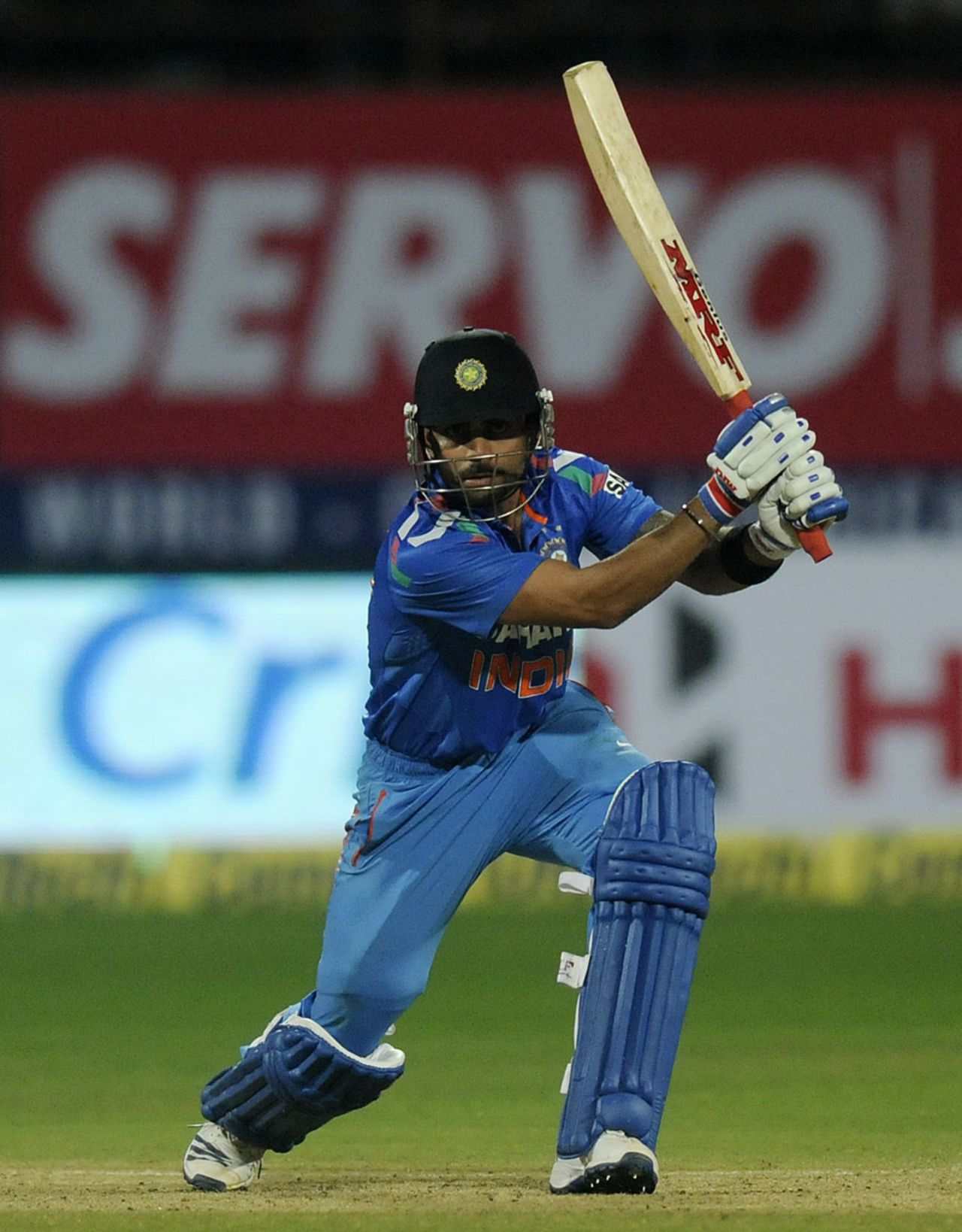 Virat Kohli goes on the attack, India v West Indies, 1st ODI, Kochi, November 21, 2013