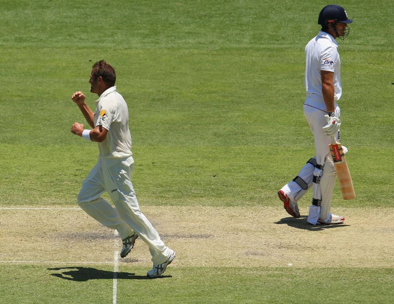 Ryan Harris resumed his success against Alastair Cook, Australia v England, 1st Test, Brisbane, 2nd day, November 22, 2013