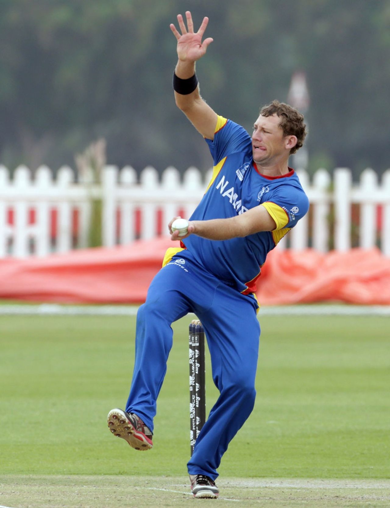 Nicolaas Scholtz picked up five wickets, Canada v Namibia, ICC World Twenty20 Qualifier, Group A, Abu Dhabi, November 23, 2013