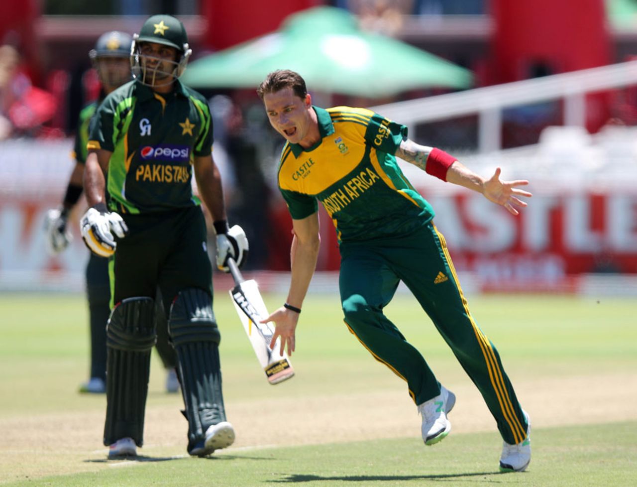 Dale Steyn picked up three wickets for 33 runs, South Africa v Pakistan, 1st ODI, Cape Town, November 24, 2013