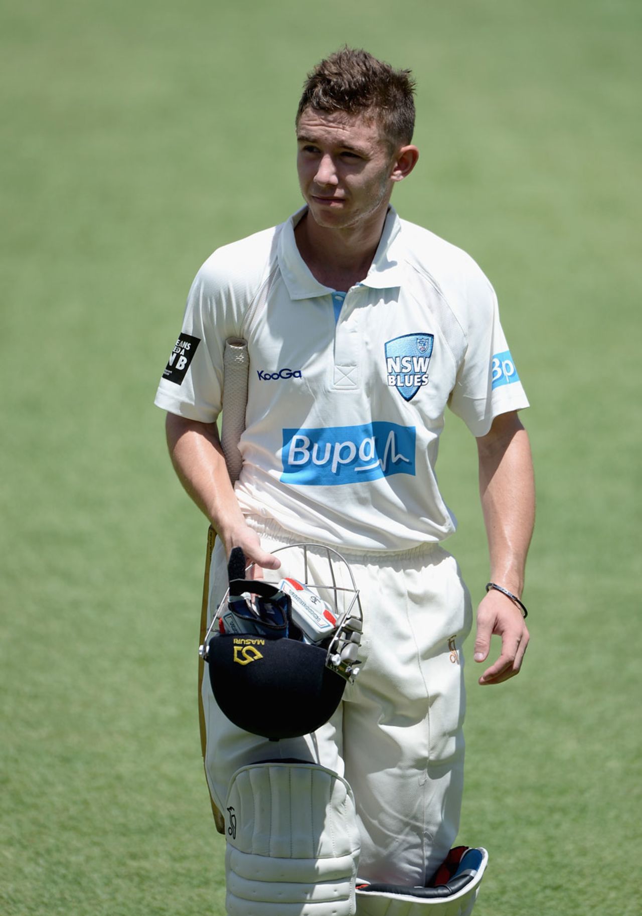 Jake Doran was dismissed for 17, CA Chairman's XI v England XI, Tour match, Alice Springs, 2nd day, November 30, 2013