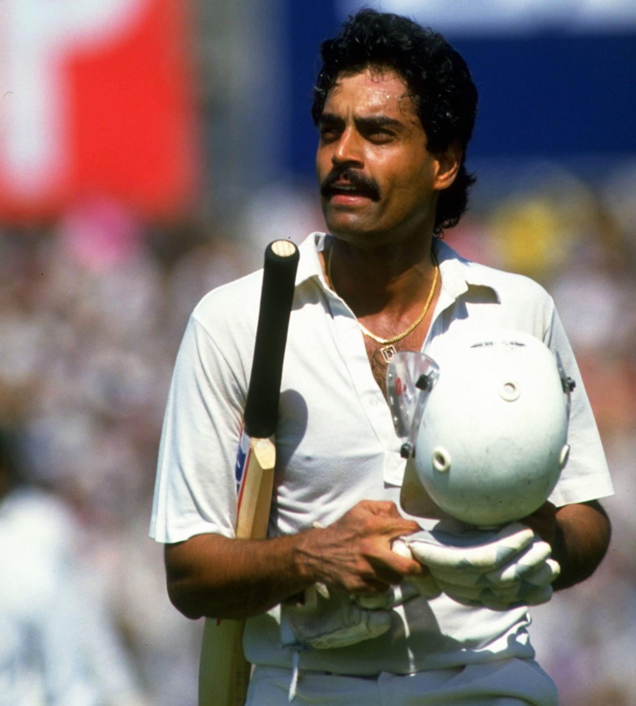 Dilip Vengsarkar, India v Australia, World Cup, October, 1987
