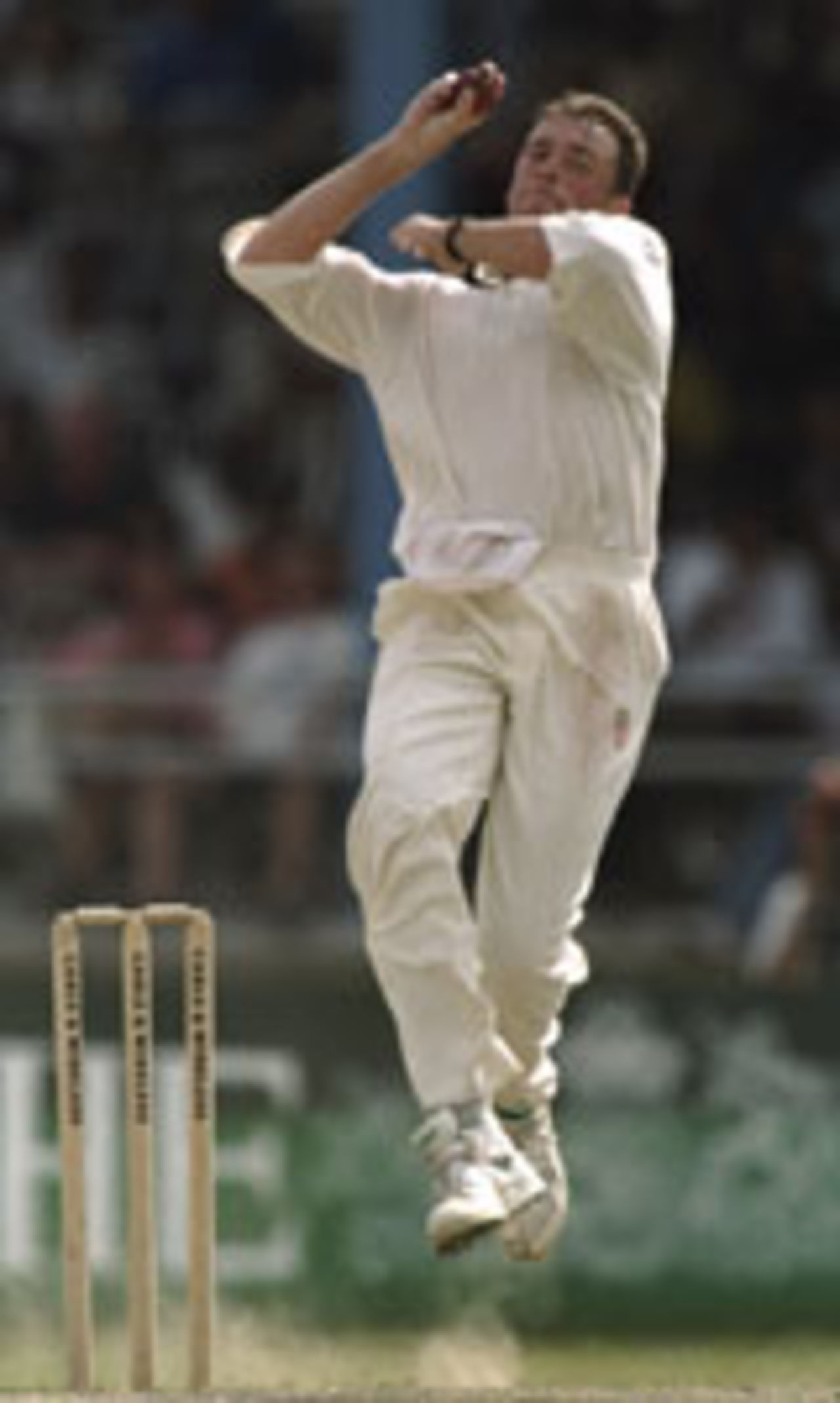 Angus Fraser, West Indies v England, 2nd Test, Trinidad, February 8, 1998