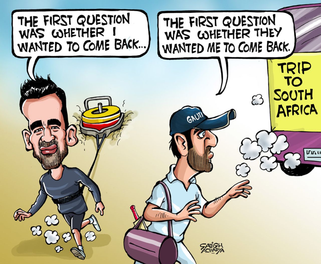 Cartoon: The question
