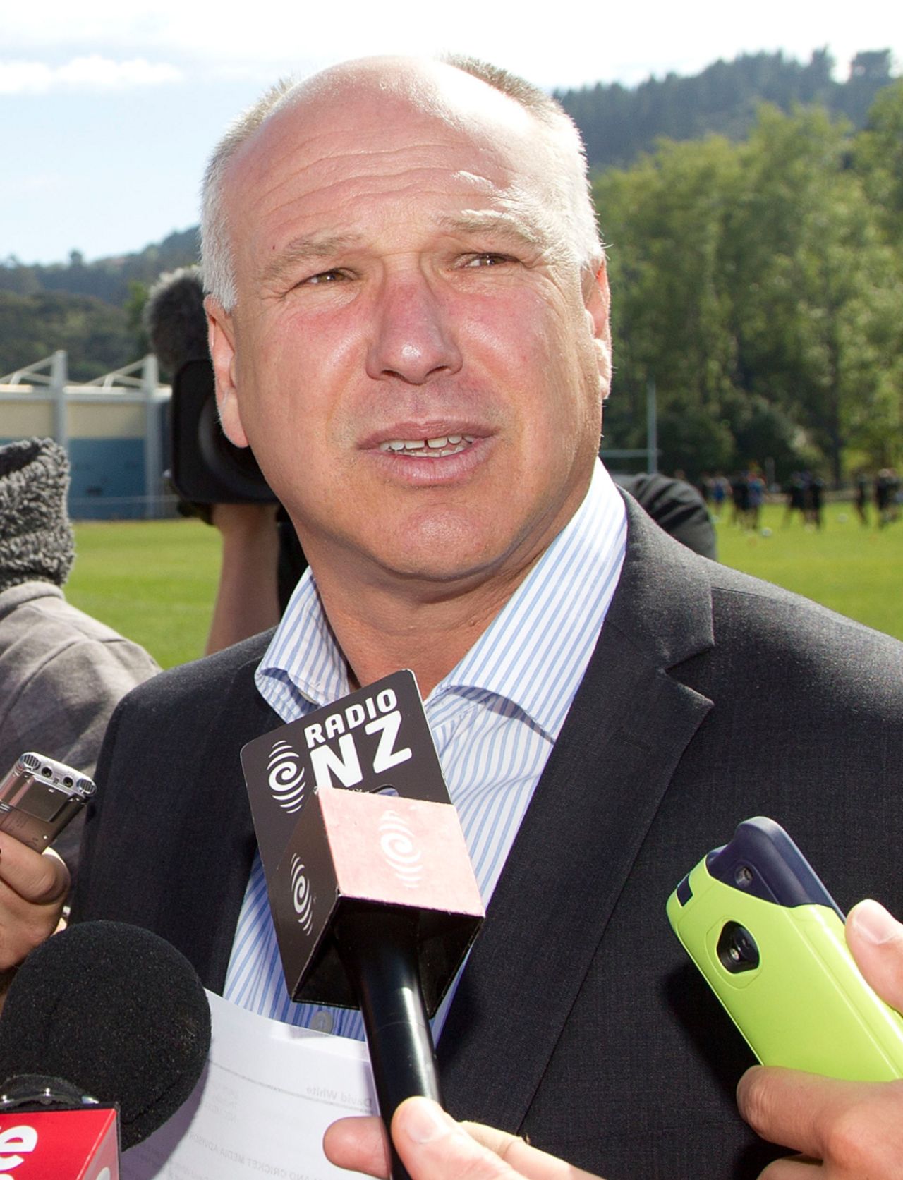 David White said he was 'shocked and surprised', New Zealand v West Indies, 1st Test, Dunedin, 3rd day, December 5, 2013