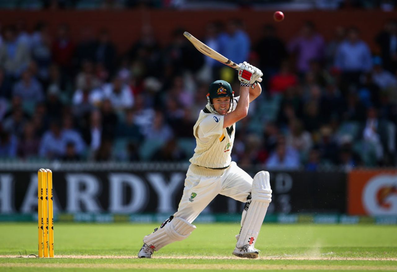 George Bailey came out playing fluently, Australia v England, 2nd Test, Adelaide, 1st day, December, 5, 2013