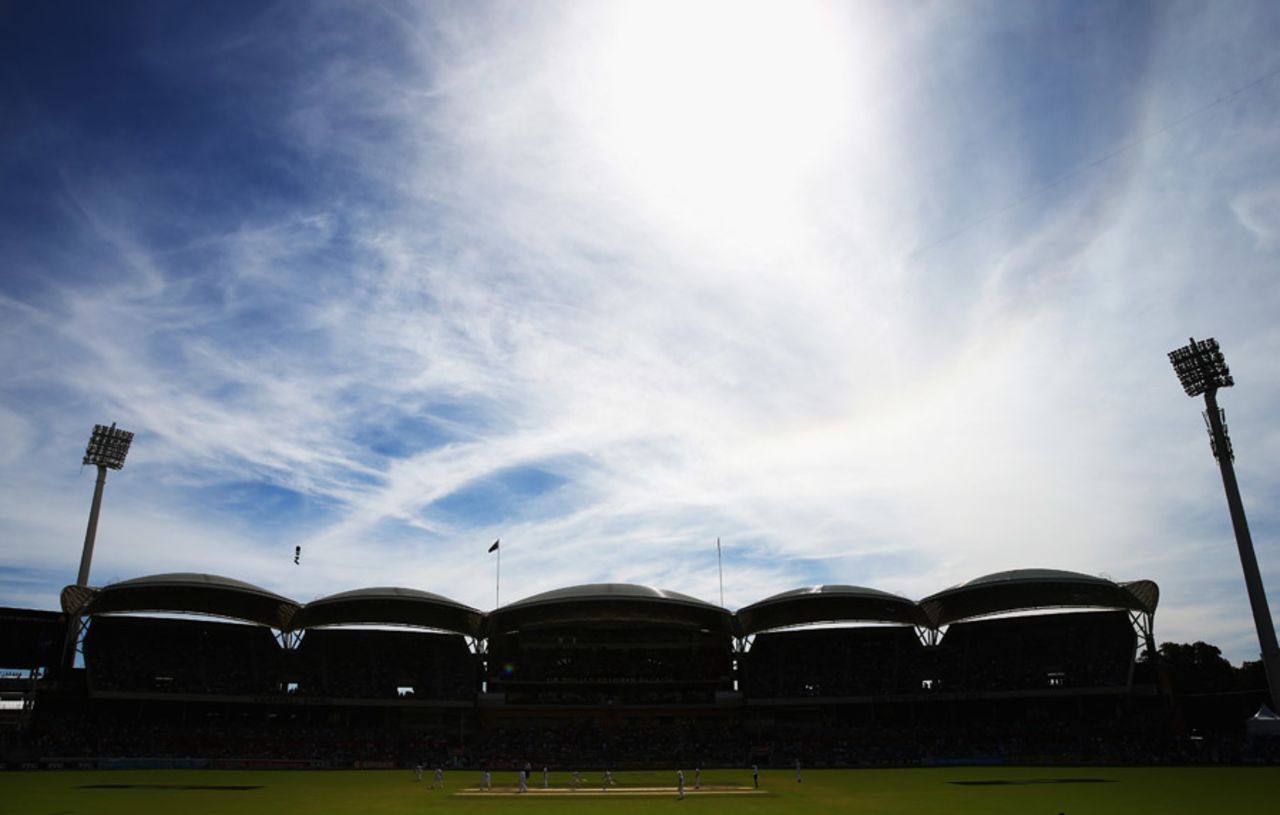 A general view of play, Australia v England, second Test, Adelaide, December 7, 2013