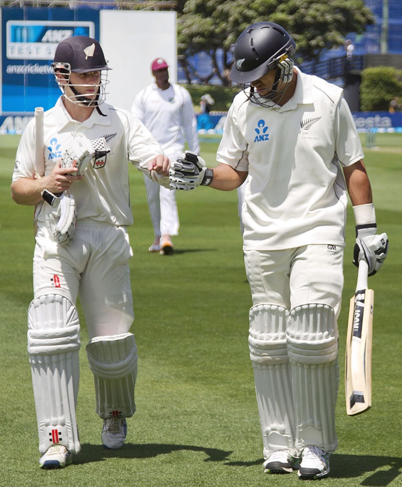 Kane Williamson and Ross Taylor put on 88, New Zealand v West Indies, 2nd Test, Wellington, 1st day, December 11, 2013