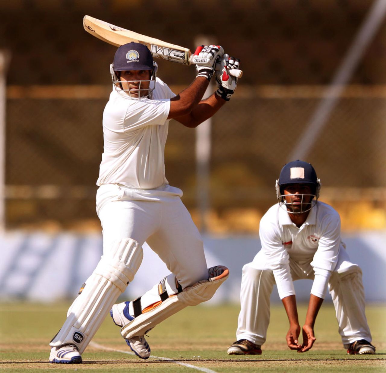 Sunny Singh scored an unbeaten 139 on the first day, Gujarat v Haryana, Ranji Trophy 2013-14, Group A, 1st day, Ahmedabad, December 14, 2013