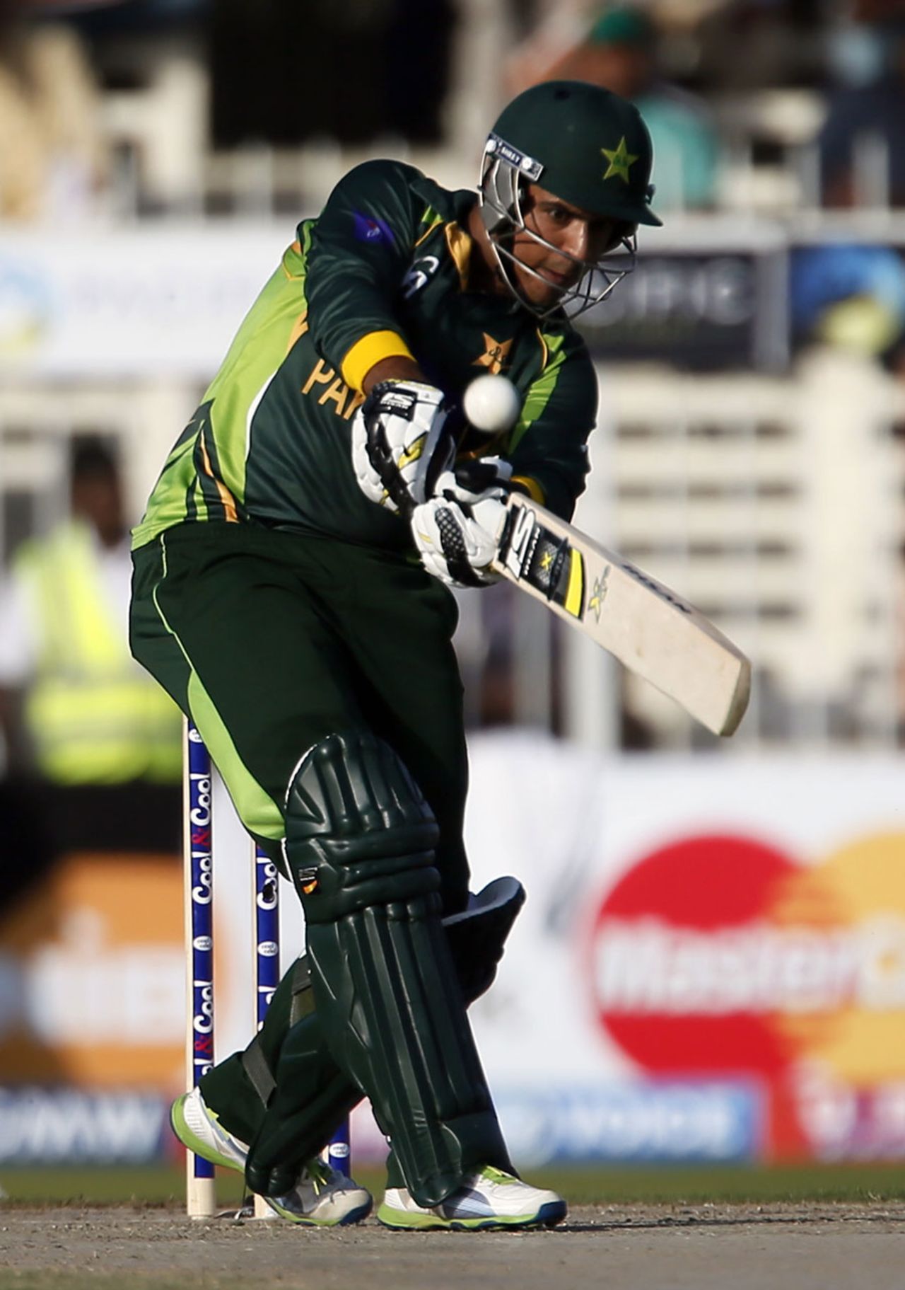Sharjeel Khan scored a half-century on debut, Pakistan v Sri Lanka, 1st ODI, Sharjah, December 18, 2013