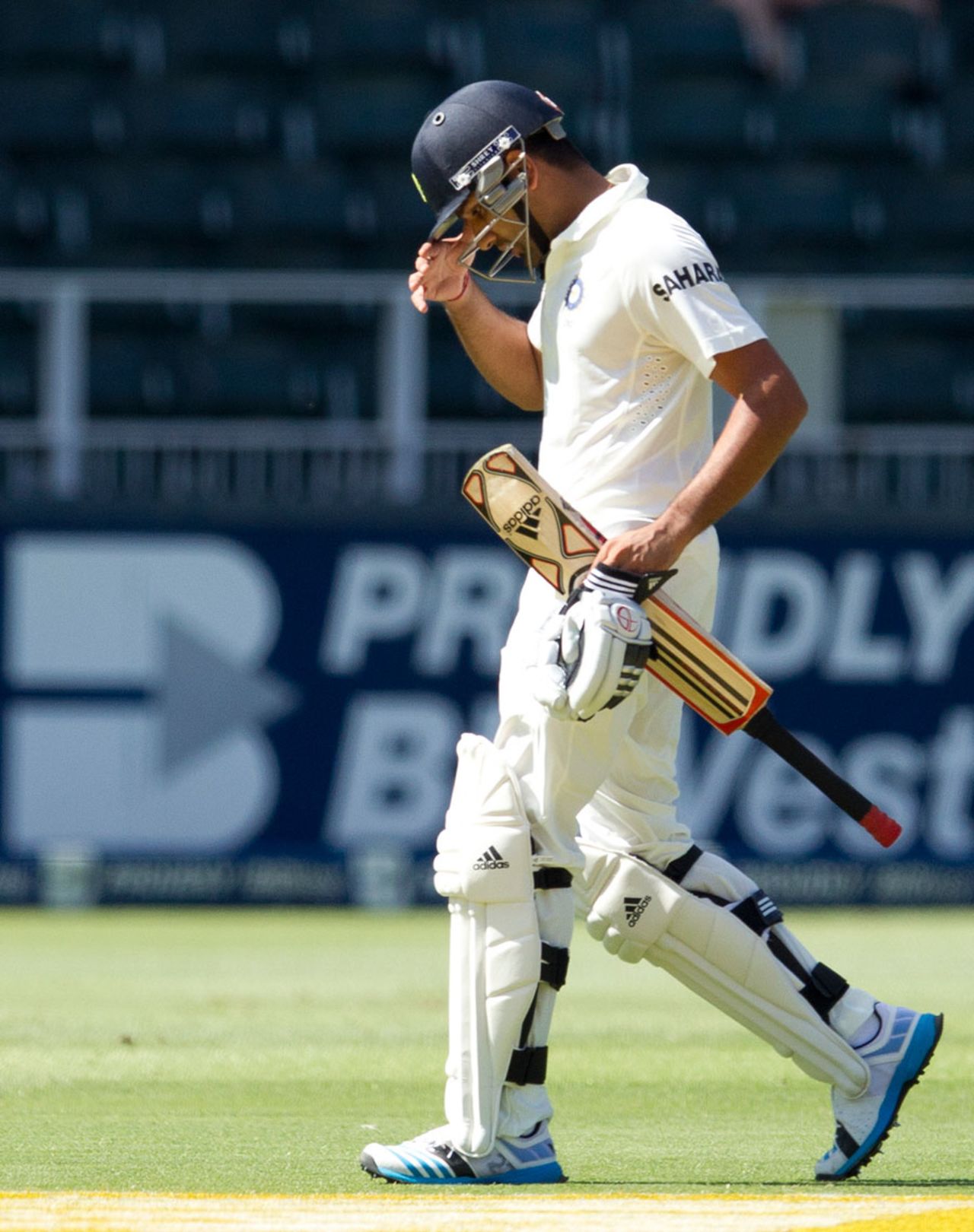 Rohit Sharma got out to a poor shot outside off stump, South Africa v India, 1st Test, Johannesburg, 1st day, December 18, 2013