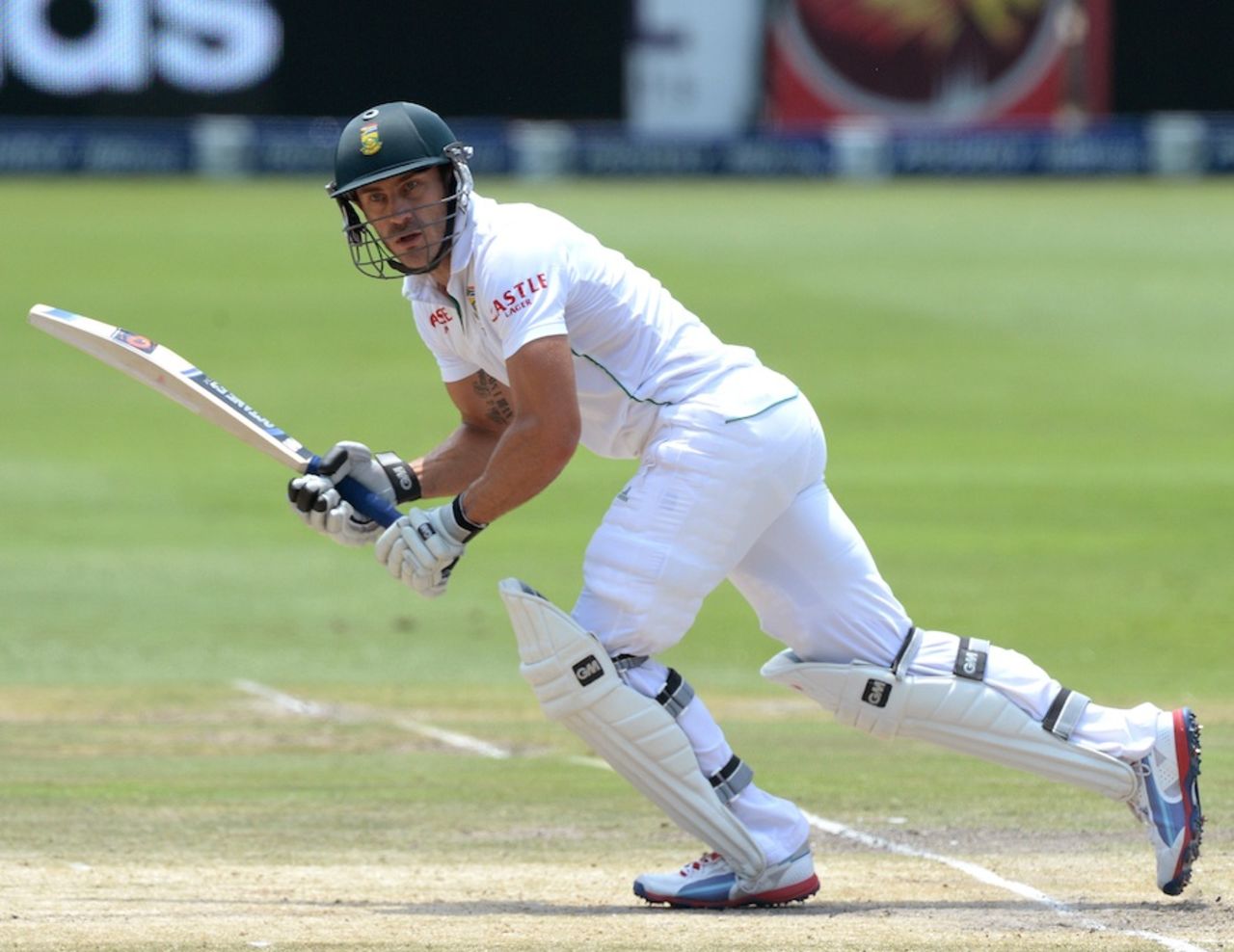 Faf du Plessis played a patient innings, South Africa v India, 1st Test, Johannesburg, 5th day, December 22, 2013