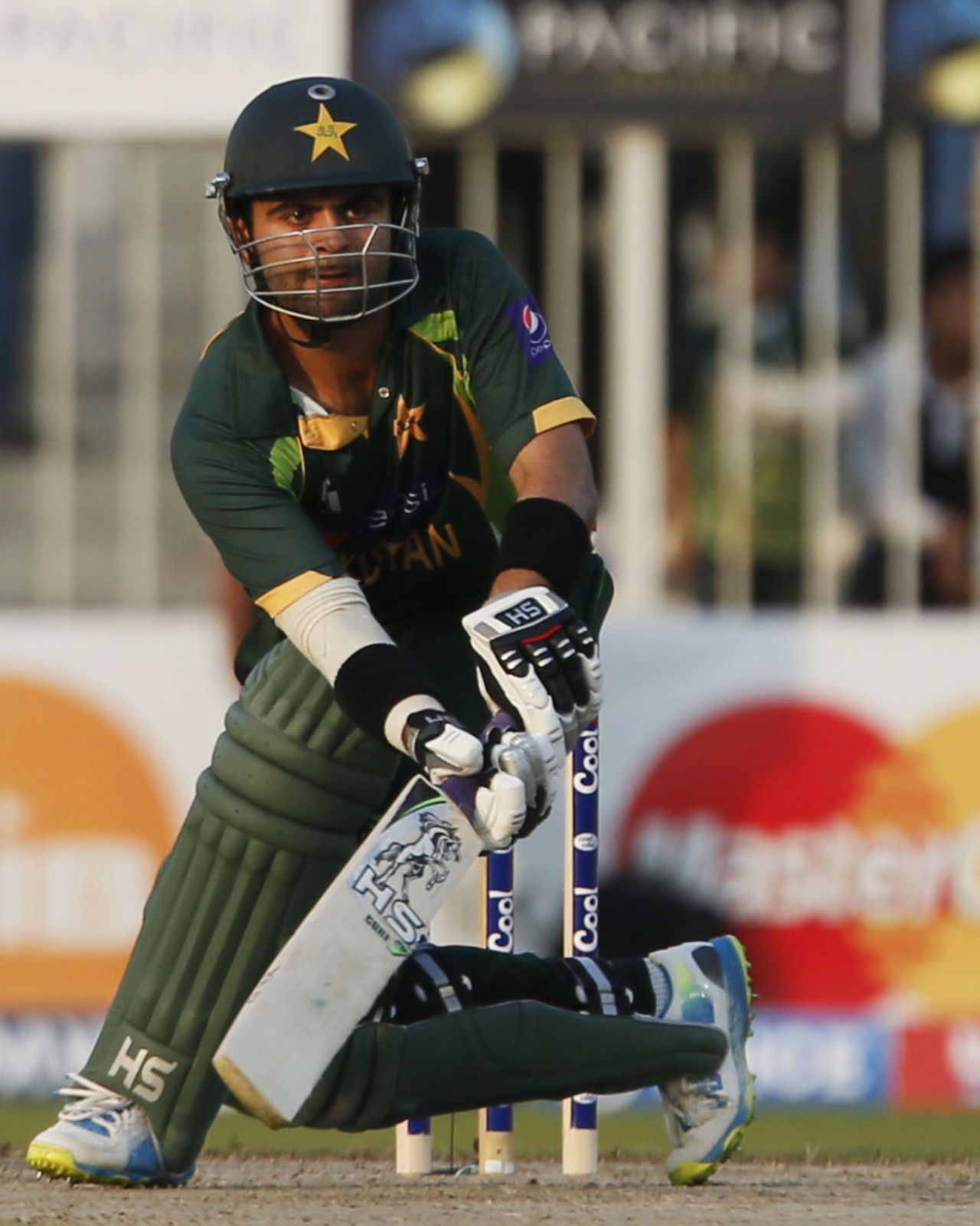 Ahmed Shehzad struck six fours and two sixes, Pakistan v Sri Lanka, 3rd ODI, Sharjah, December 22, 2013