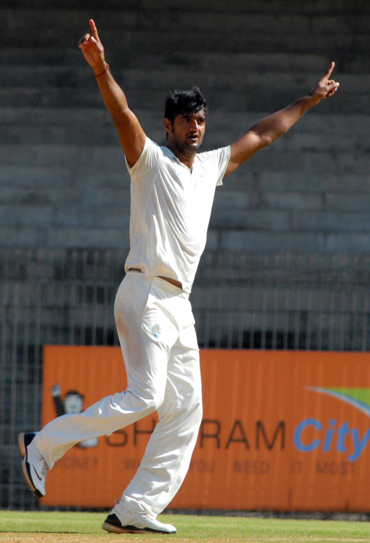 Pankaj Singh finished with a five-for, Tamil Nadu v Rajasthan, Ranji Trophy, Group B, 2nd day, Chennai, December 23, 2013