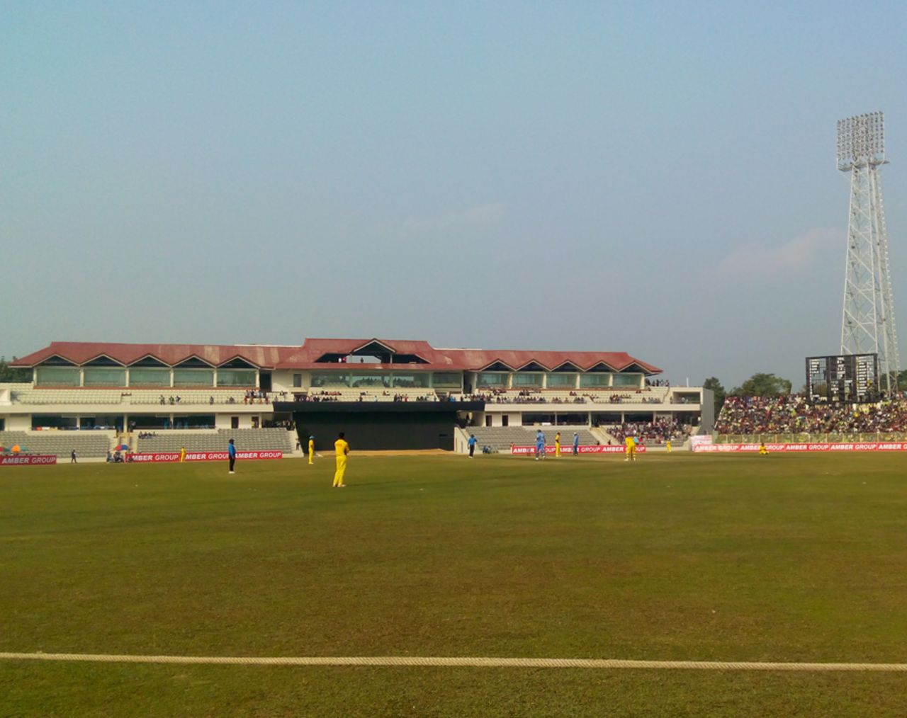 A view of the Sylhet Stadium during the Victory Day T20 Cup, Sylhet, December 23, 2013