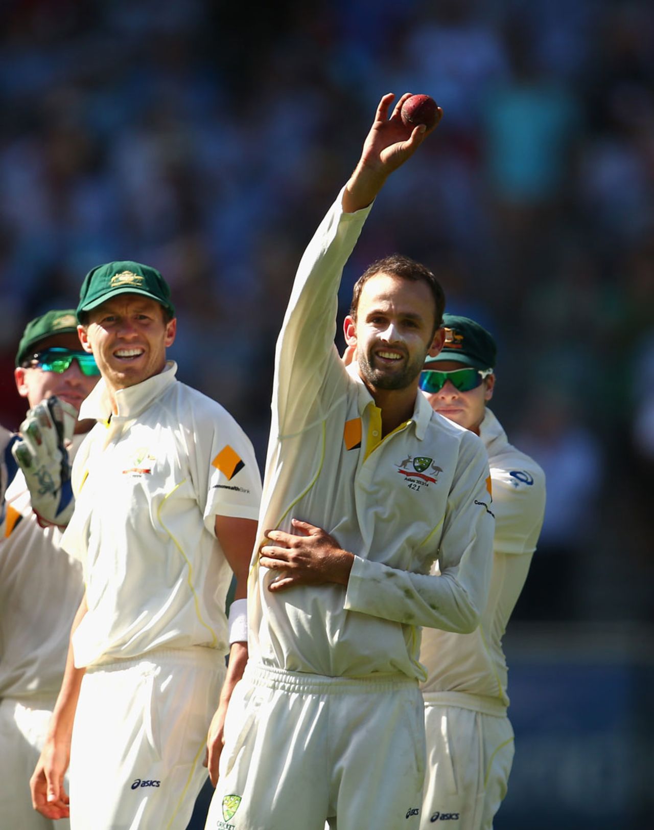 Nathan Lyon claimed a five-wicket haul, Australia v England, 4th Test, Melbourne, 3rd day, December 28, 2013