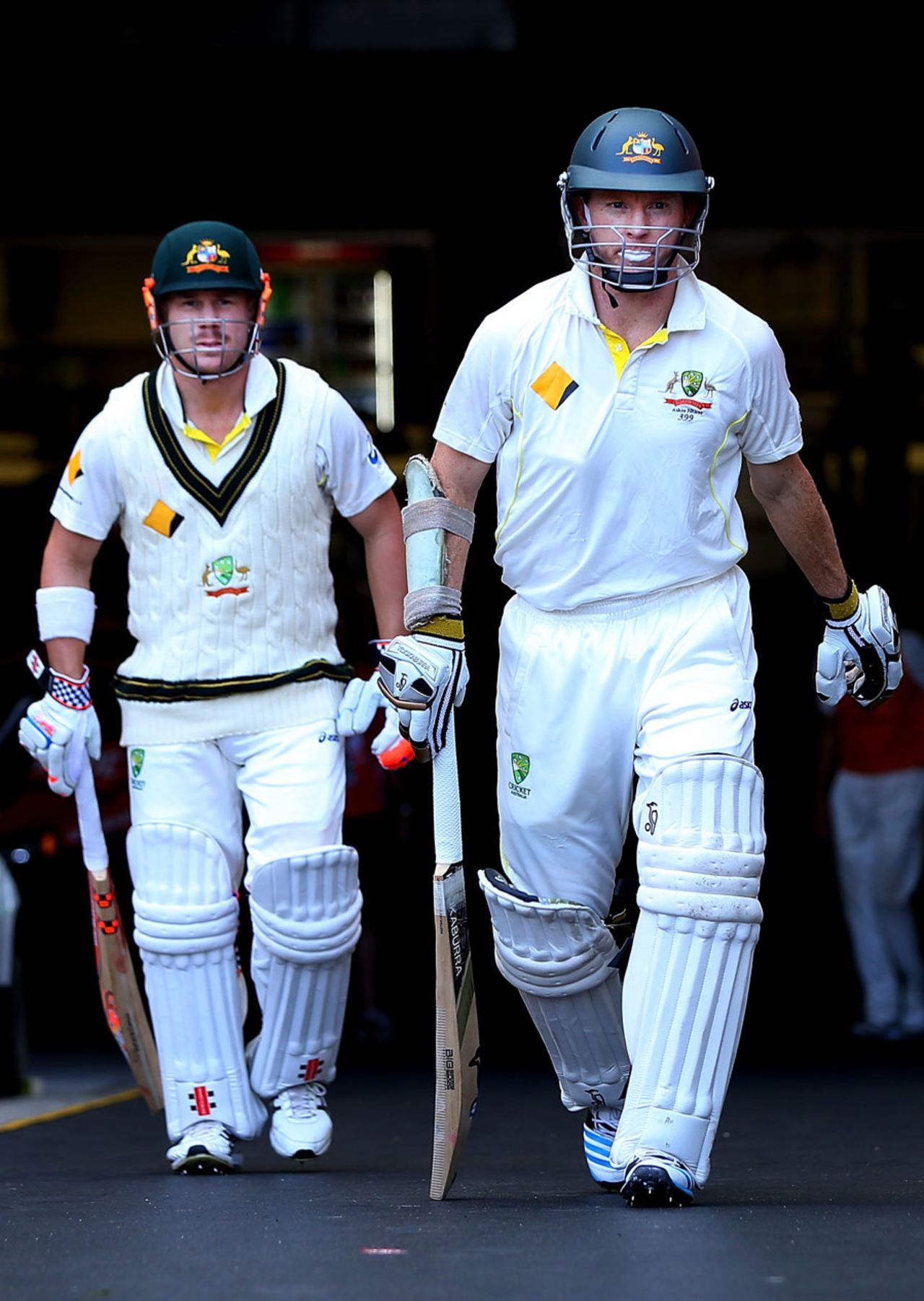 David Warner and Chris Rogers were unbeaten at the close, Australia v England, 4th Test, Melbourne, 3rd day, December 28, 2013