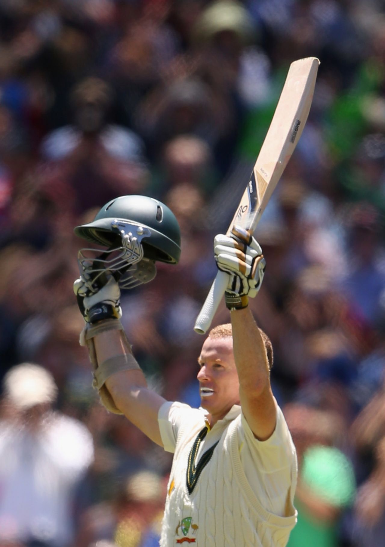 Chris Rogers soaks up his second Test hundred, Australia v England, 4th Test, Melbourne, 4th day, December 29, 2013