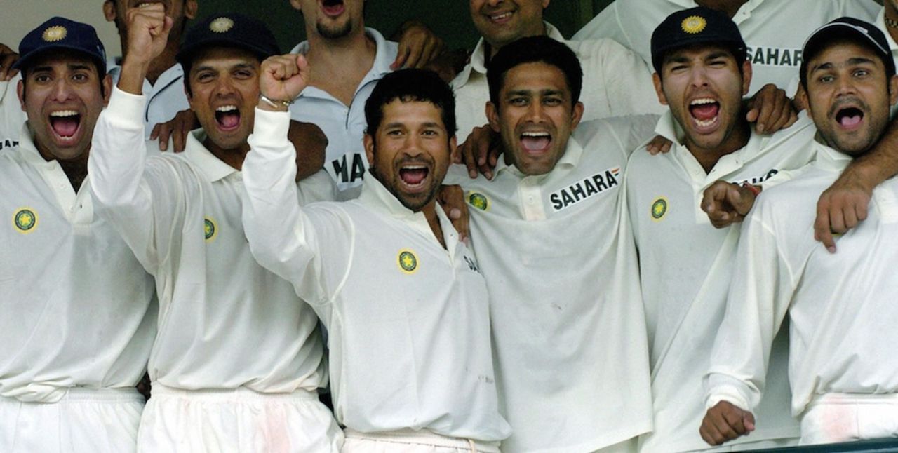 India clinch their first Test win in Pakistan, Pakistan v India, 1st Test, Multan, 5th day, April 1, 2004