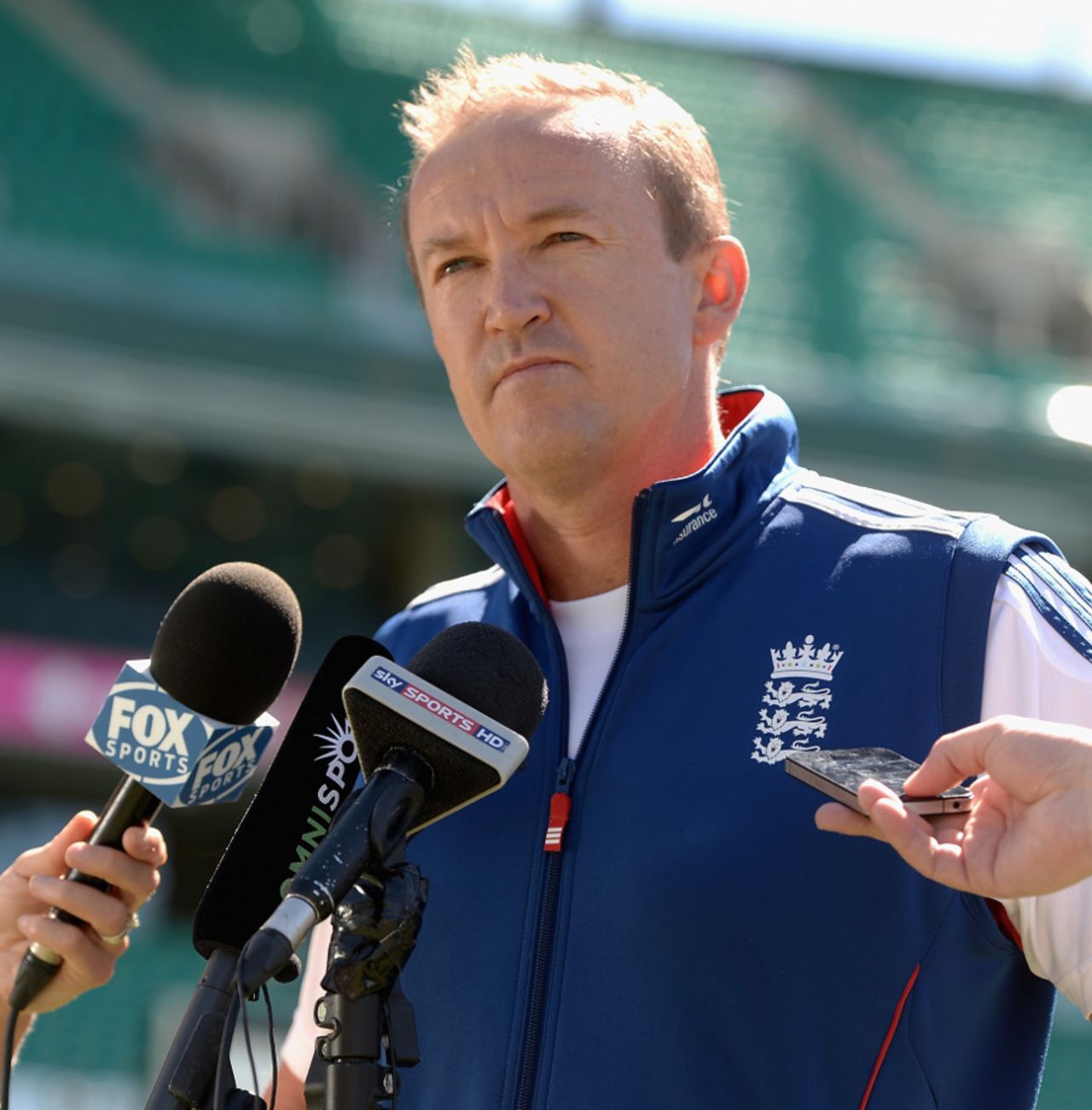 For a fifth time Andy Flower reflects on a crushing defeat, Sydney, January 6, 2014