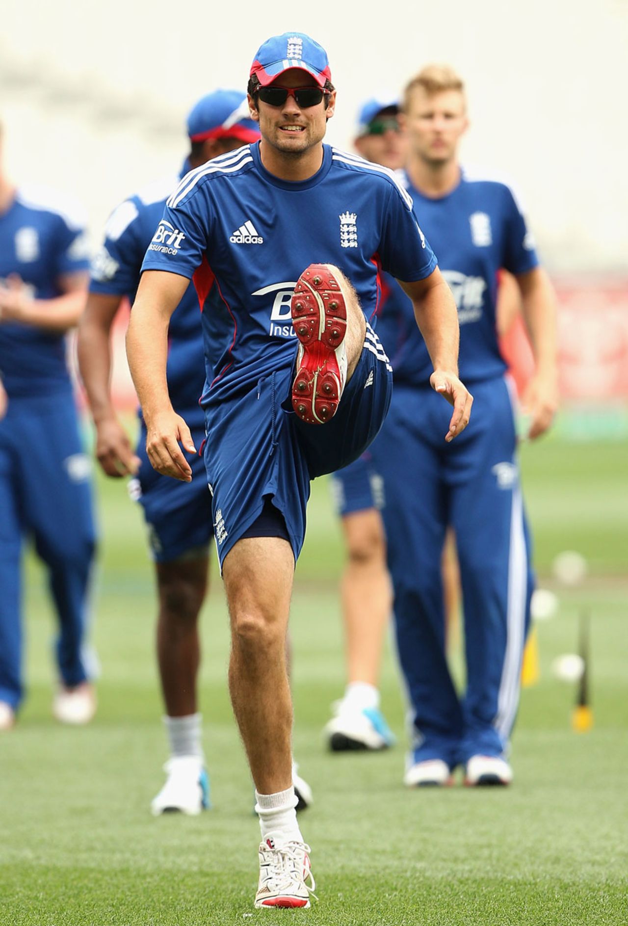 Alastair Cook puts his best foot forward, Melbourne, January 11, 2014