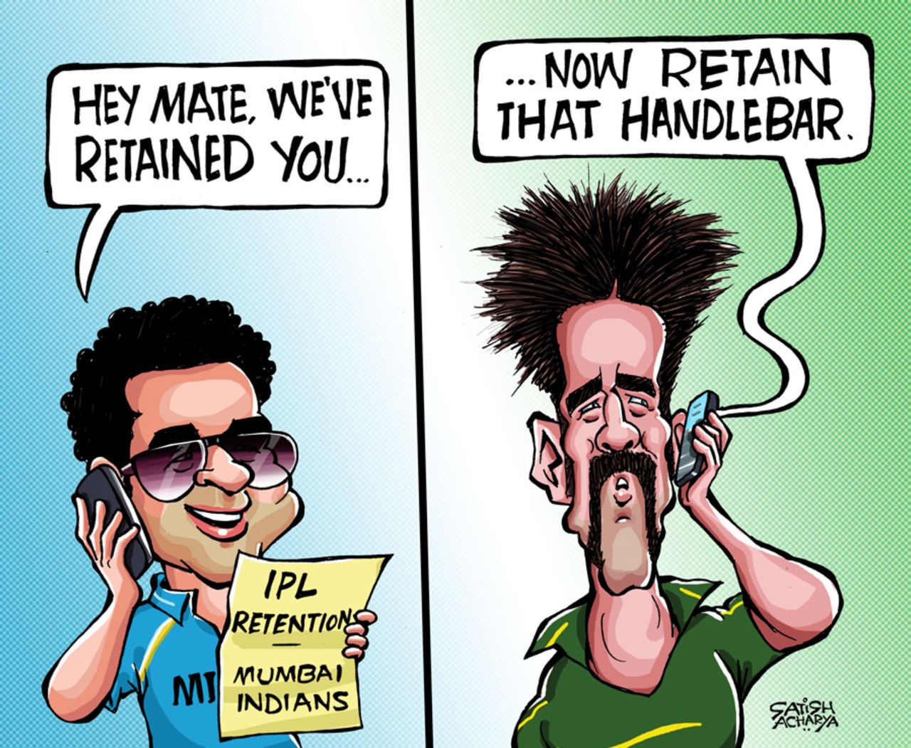 Cartoon: The retention