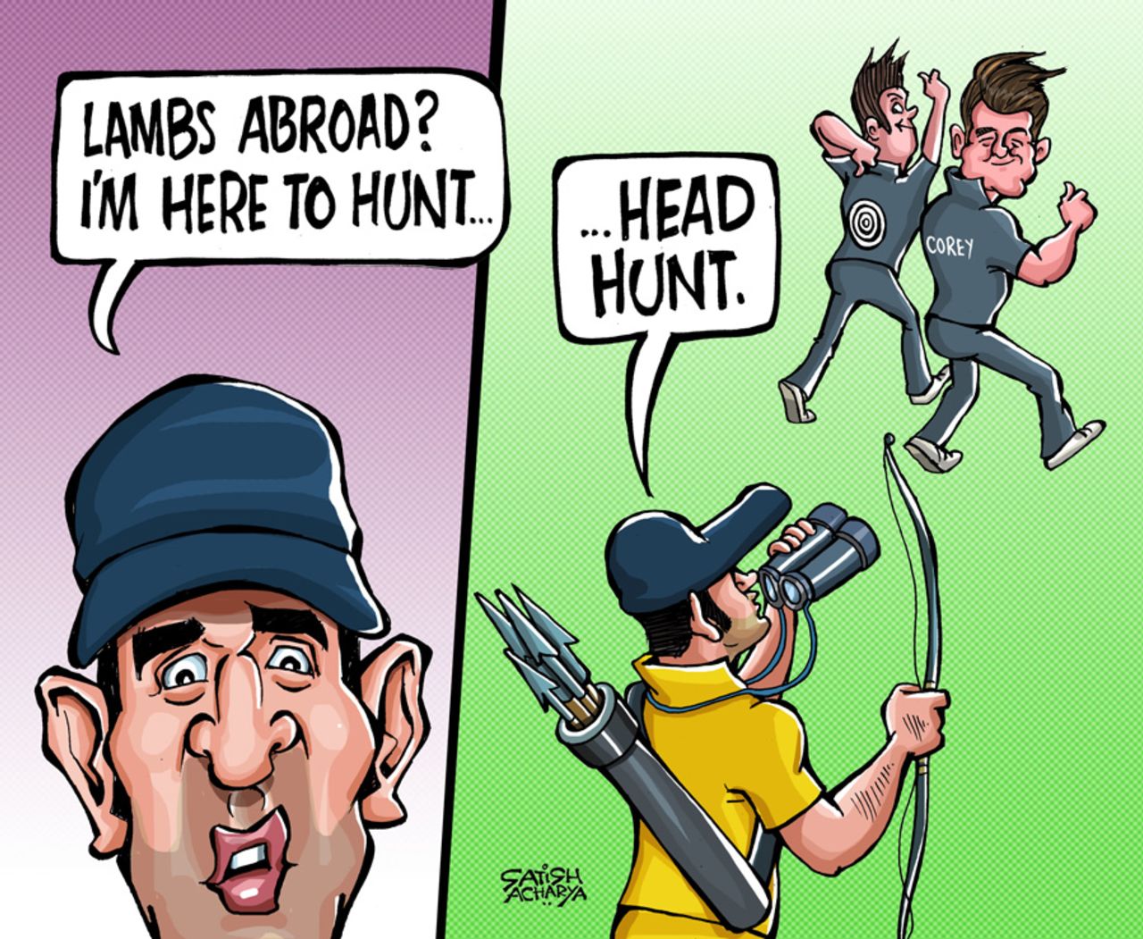 Cartoon: Head-hunter