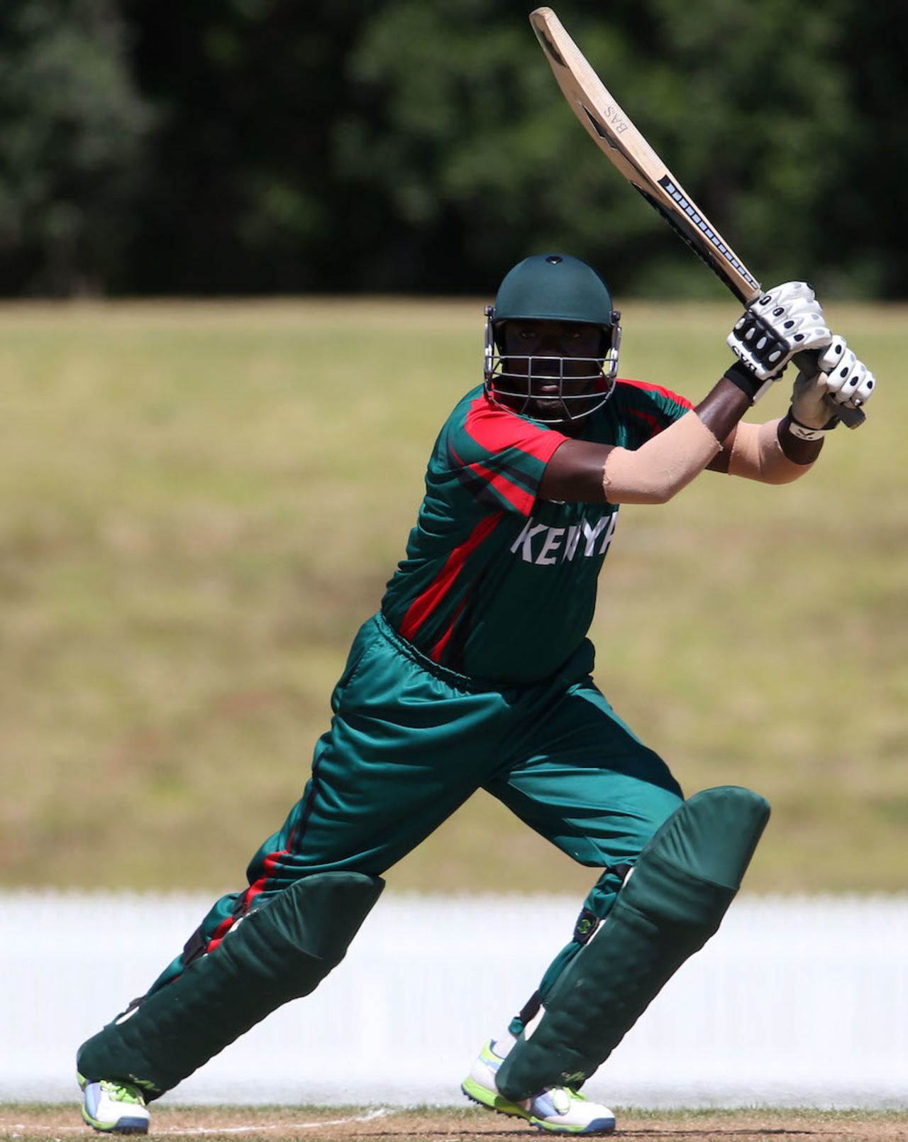 Steve Tikolo was the top-scorer for Kenya with 47, Kenya v Namibia, World Cup 2015 qualifiers, Mount Maunganui, January 17, 2014