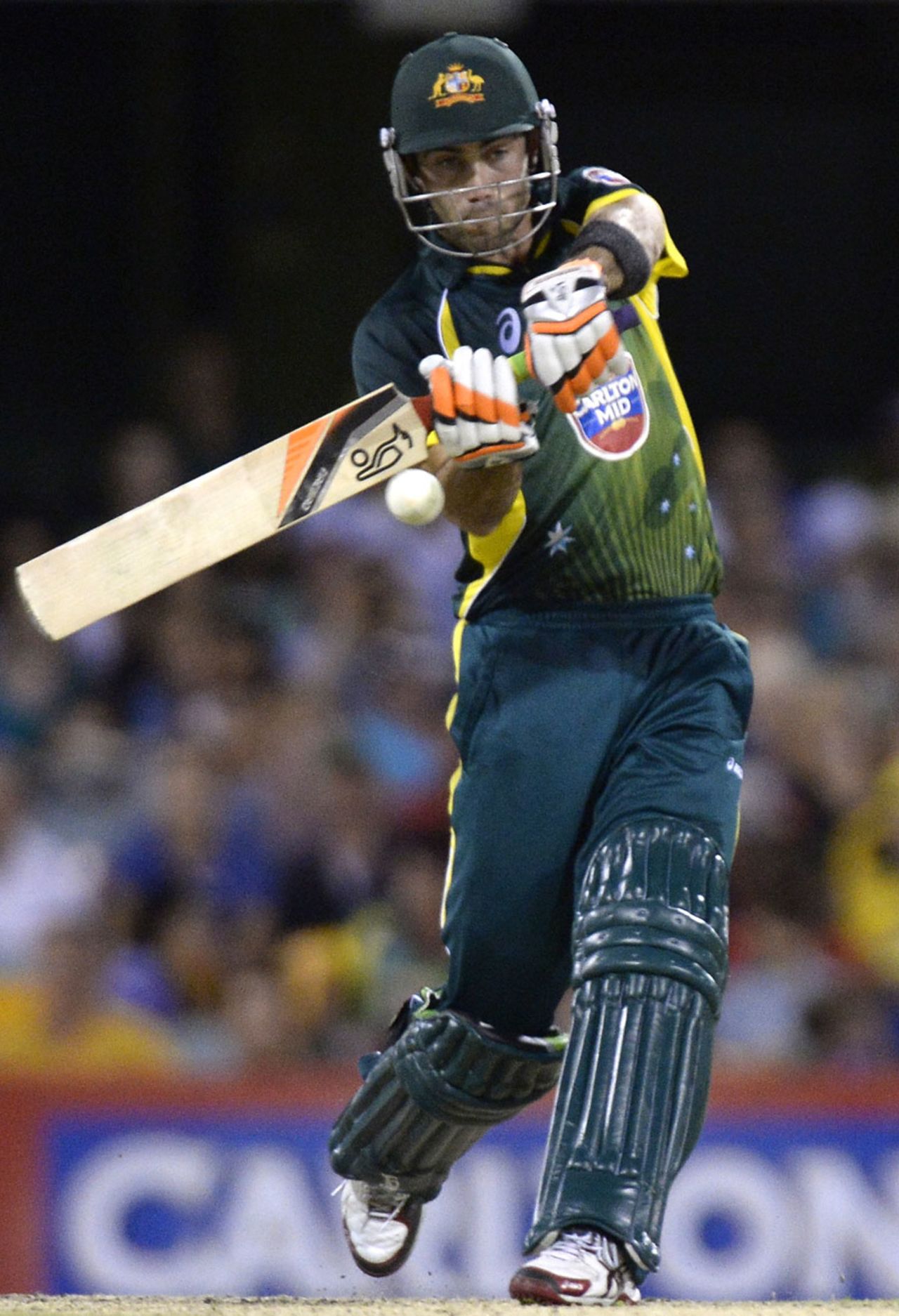 Glenn Maxwell cracked 54 from 39 balls, Australia v England, 2nd ODI, Gabba, January 17, 2014