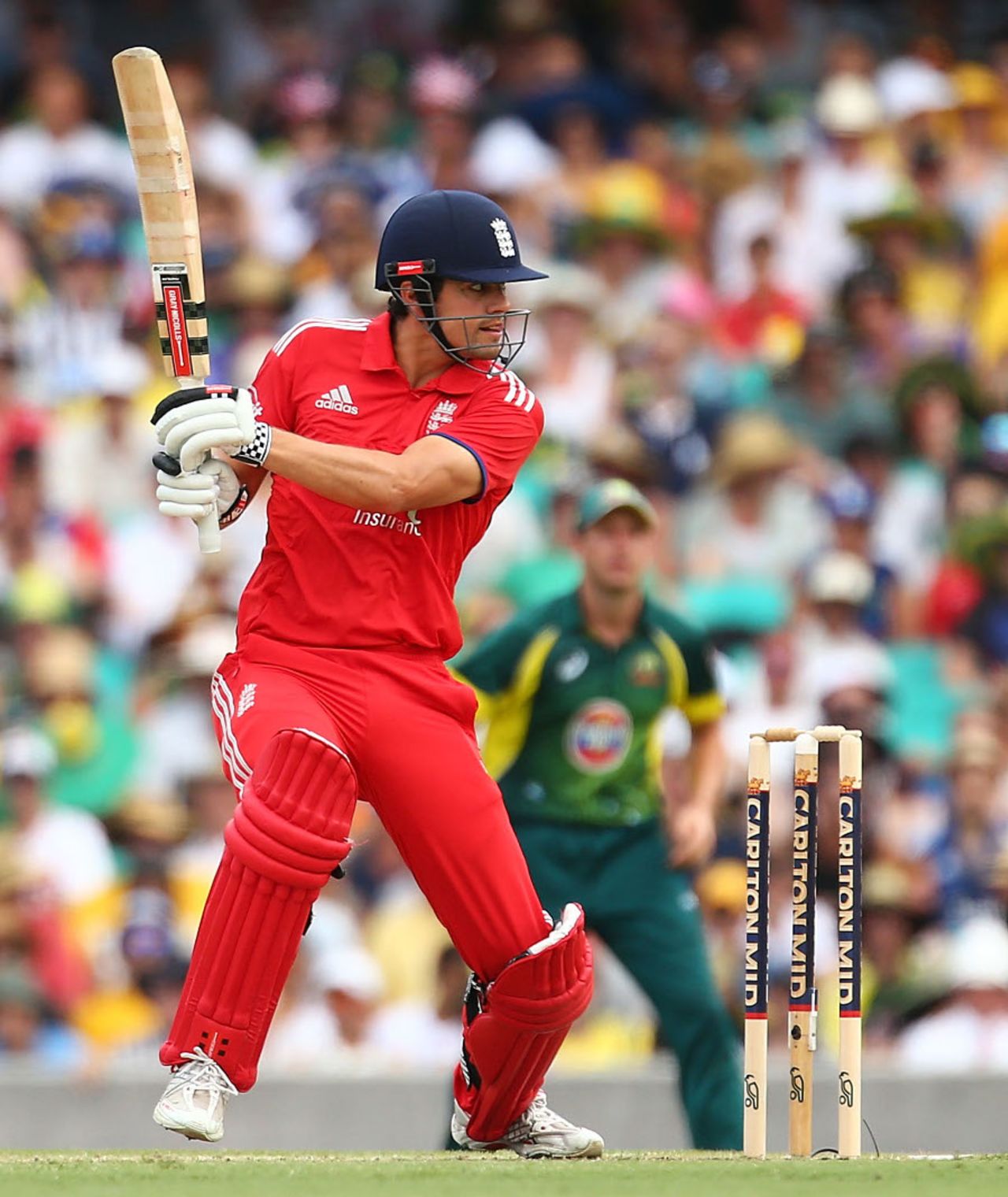 Alastair Cook gave England a brisk start, Australia v England, 3rd ODI, Sydney, January 19, 2014