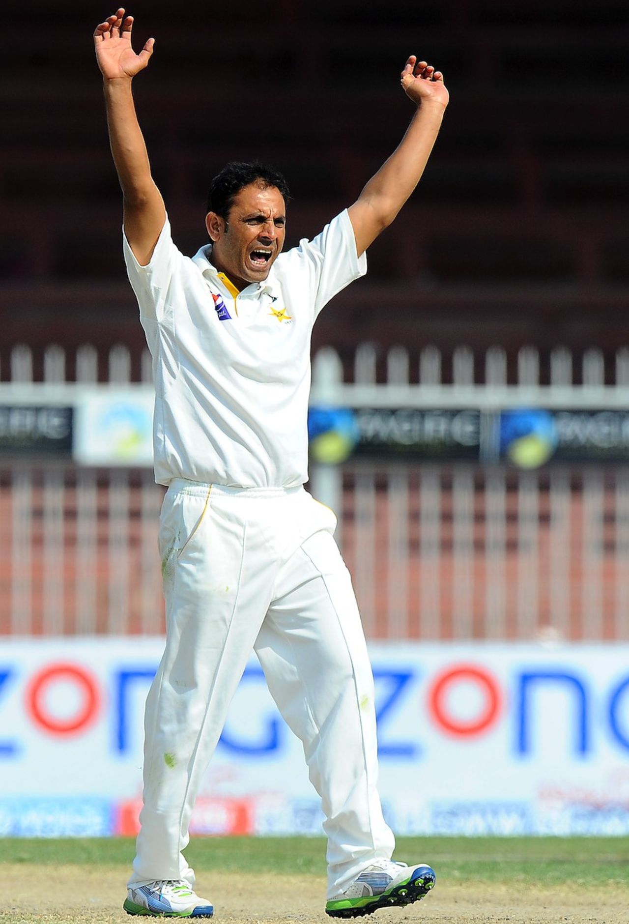 Abdur Rehman struck twice off consecutive balls, Pakistan v Sri Lanka, 3rd Test, Sharjah, 5th day, January 20, 2014