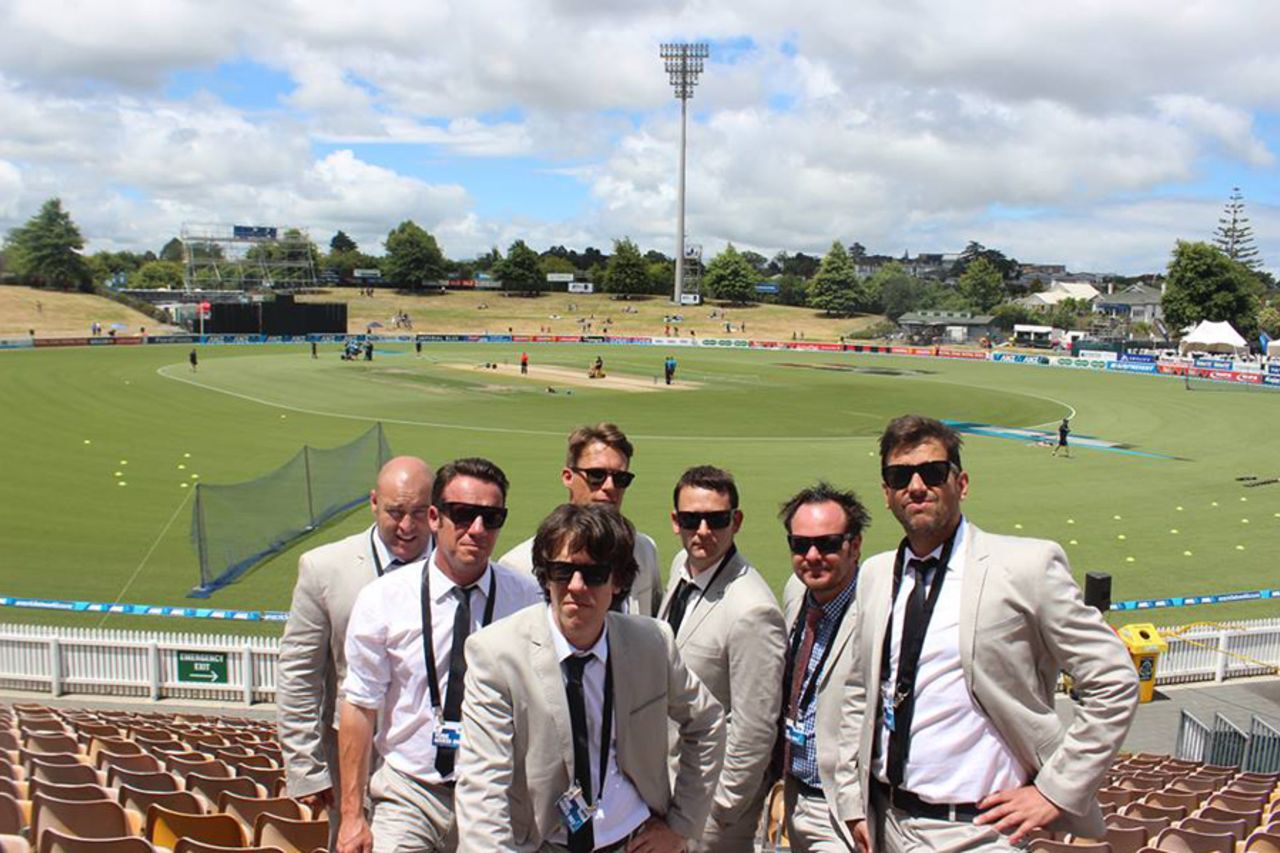 New Zealand's Alternative Commentary Collective in Hamilton, New Zealand v India, second ODI, 